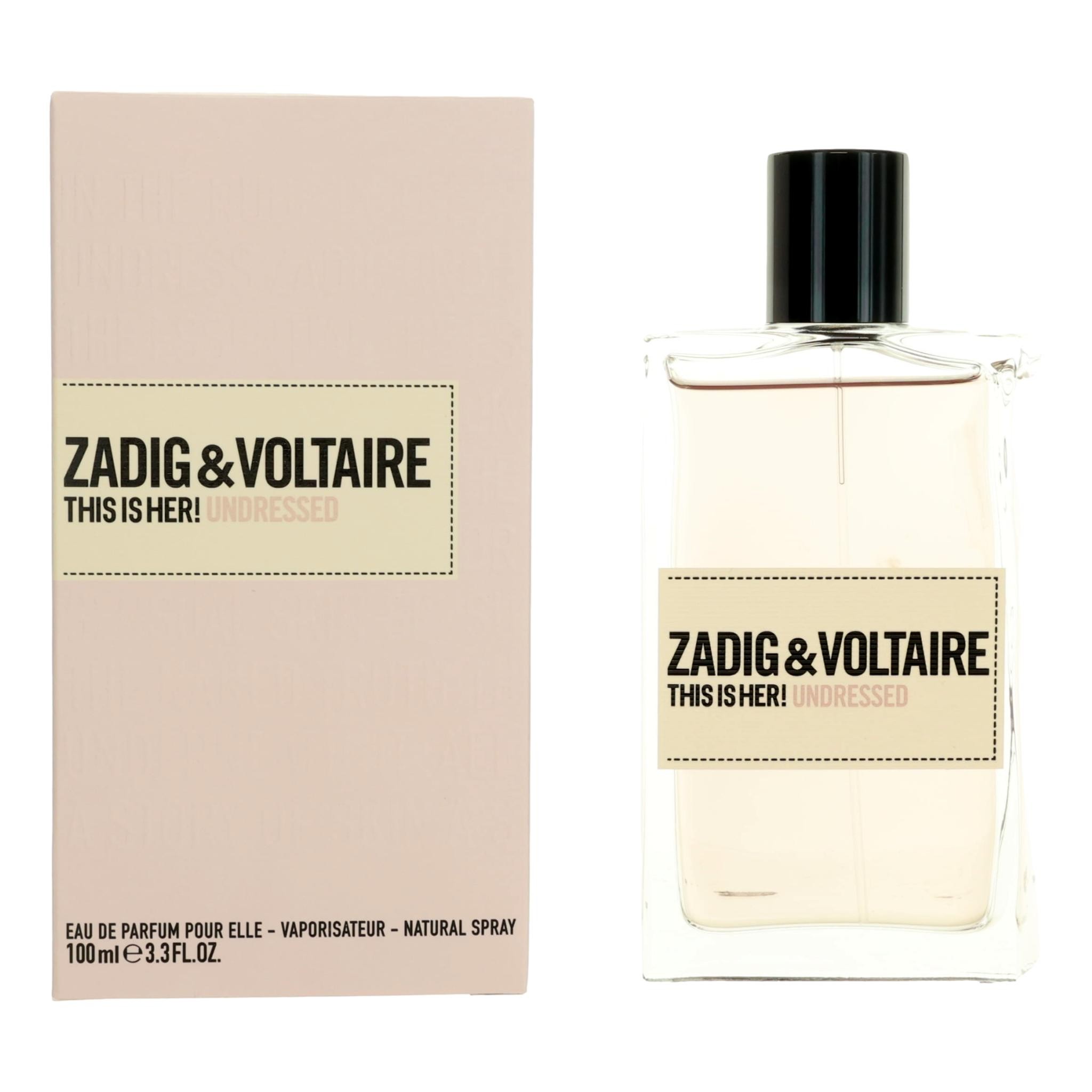 Foto 2 pulgar | Perfume Zadig & Voltaire ¡esta Es Ella! Desvestido, 100 Ml, Edp - Venta Internacional.