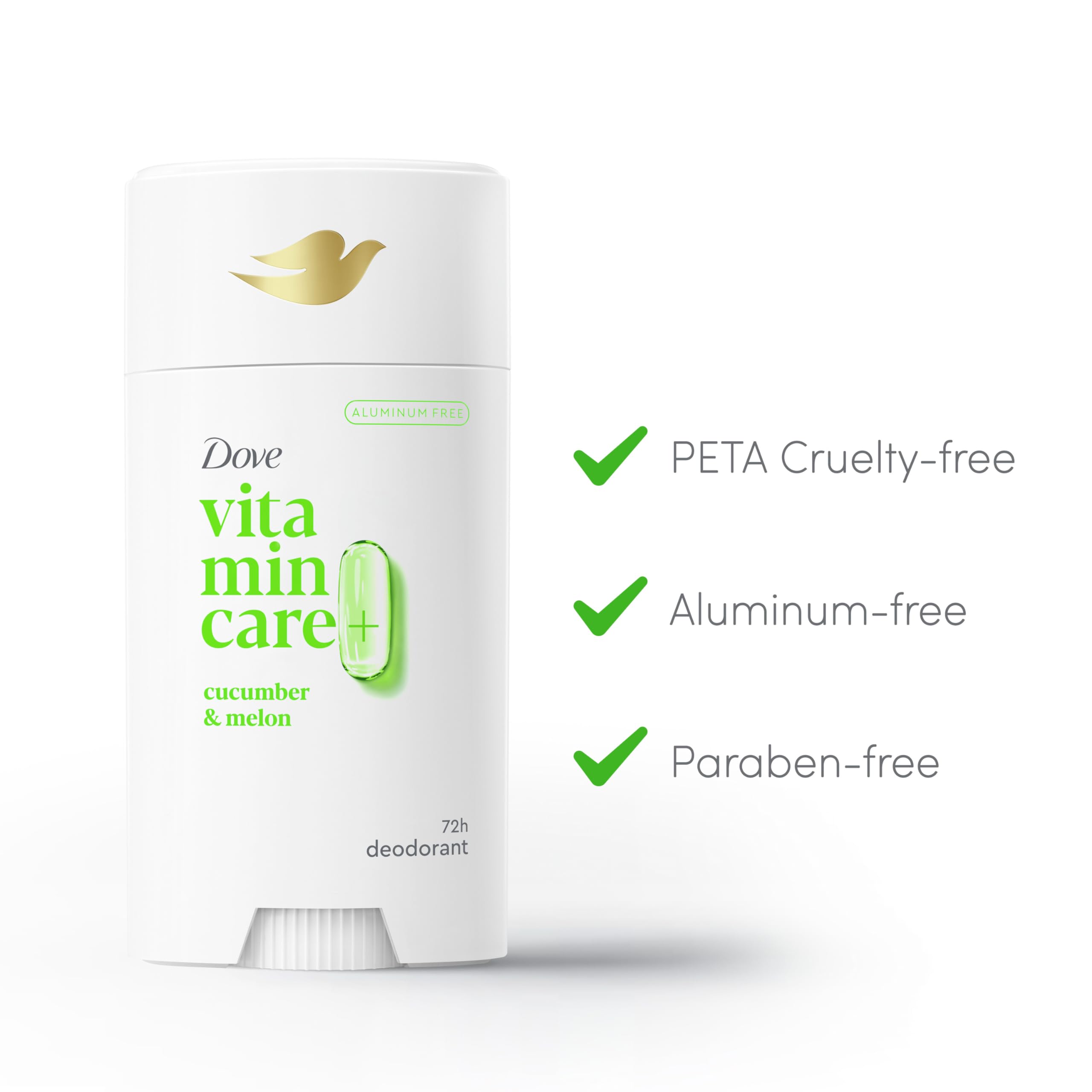 Foto 7 pulgar | Desodorante En Barra Dove Vitamincare+ De Pepino Y Melón, 75 Ml, Para Mujer - Venta Internacional.