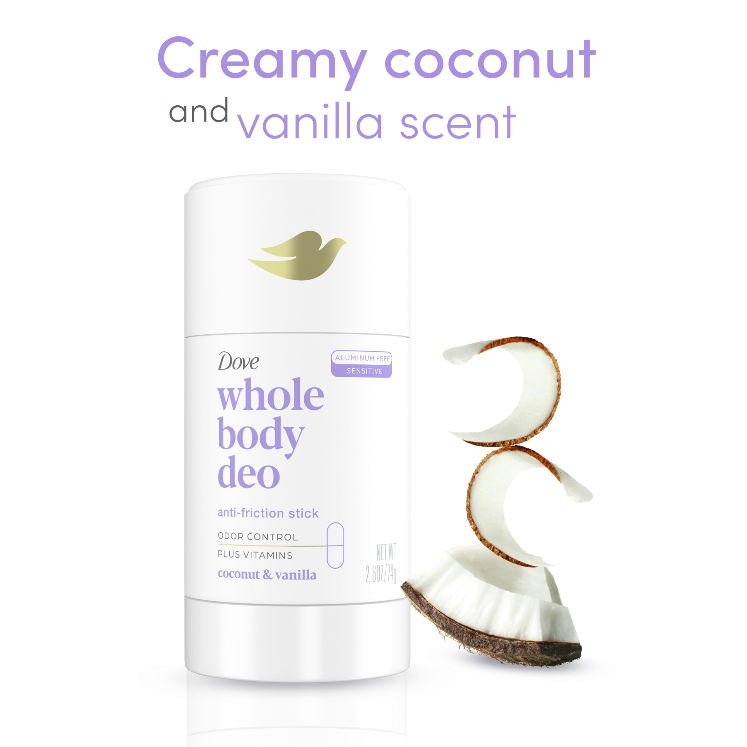 Foto 3 pulgar | Desodorante En Barra Dove Whole Body Deo Sin Aluminio, 75 Ml - Venta Internacional.