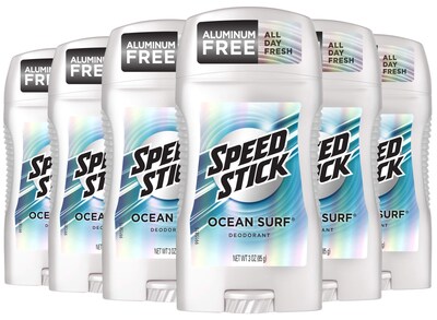 Foto 1 | Desodorante Speed Stick Axarm Para Hombre Ocean Surf 90 Ml X6 - Venta Internacional.