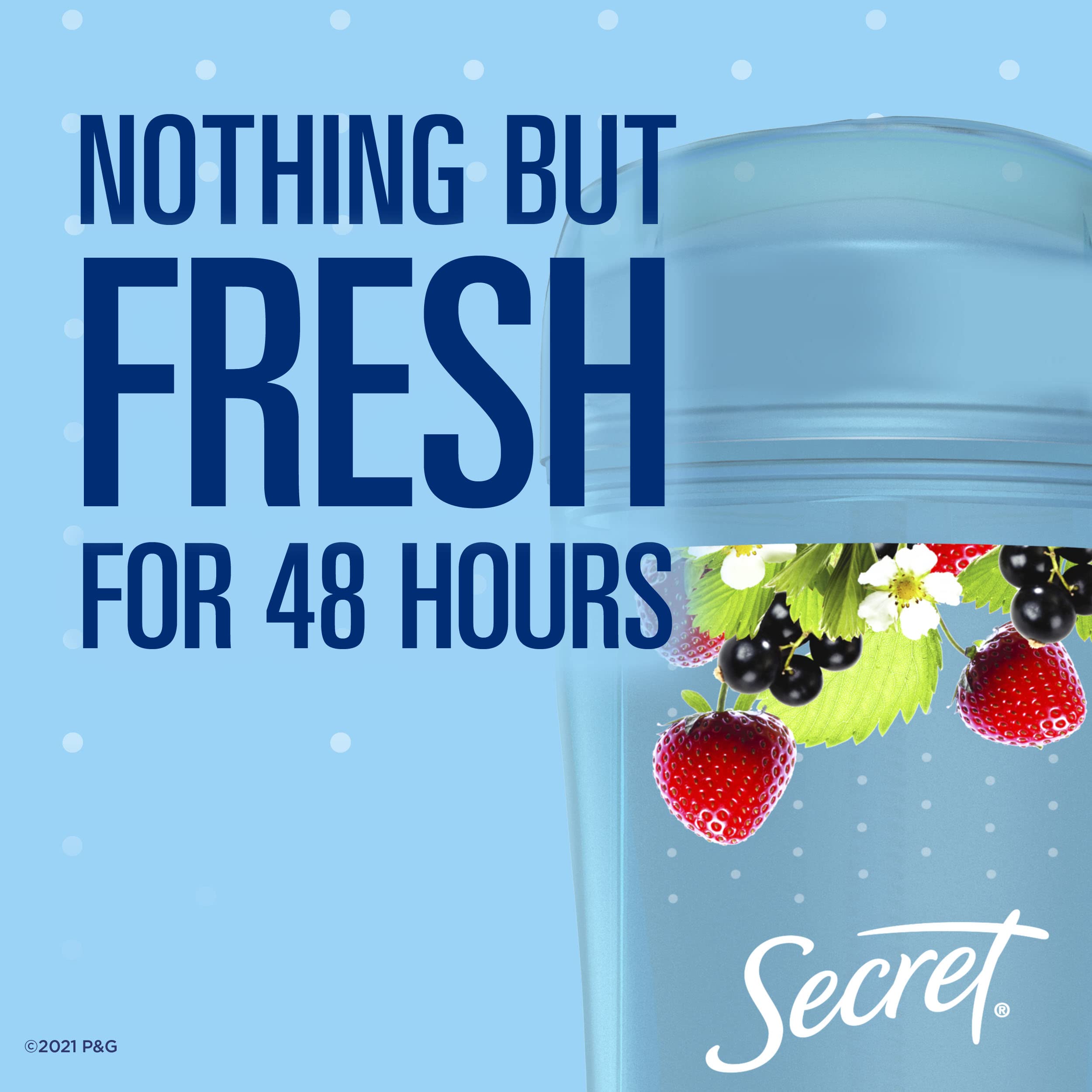 Foto 4 pulgar | Deodorant Secret Fresh Clear Gel Summer Berry Para Mujer, 75 Ml, Paquete De 2 - Venta Internacional.