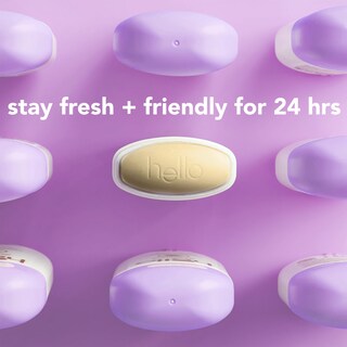 Foto 3 | Desodorante Hello Lavender, Vainilla, Libre De Aluminio, 75 Ml, Paquete De 2 - Venta Internacional.