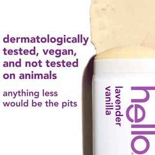 Foto 6 | Desodorante Hello Lavender, Vainilla, Libre De Aluminio, 75 Ml, Paquete De 2 - Venta Internacional.
