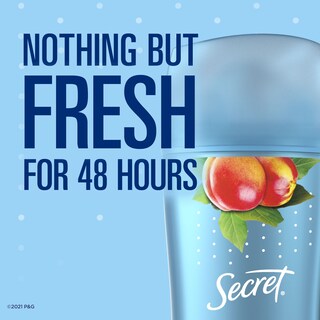Foto 5 | Desodorante Antitranspirante Secret Invisible Solid Sweet Nectarina 75 Ml - Venta Internacional.