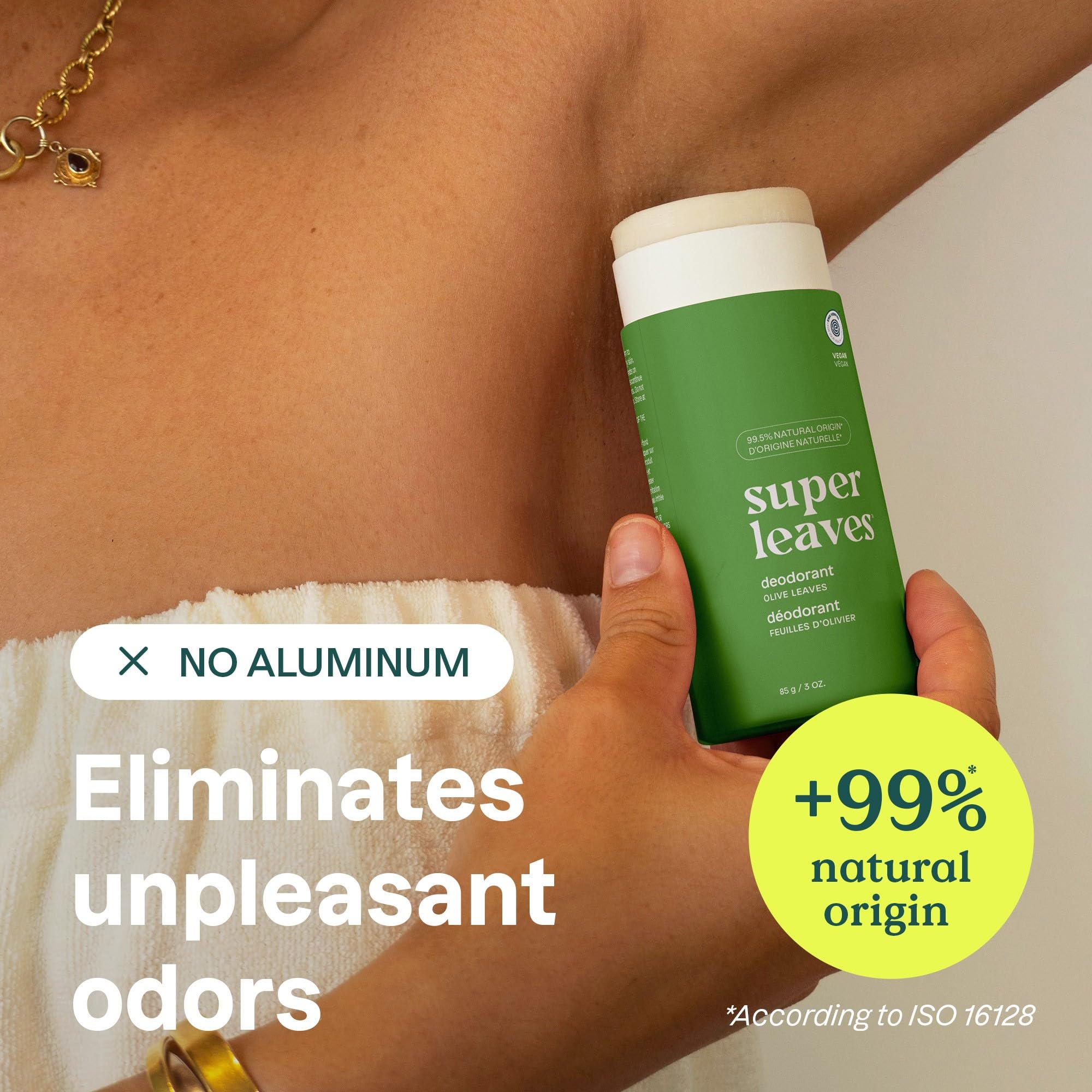 Foto 4 pulgar | Desodorante Attitude, Sin Plástico, Sin Aluminio, 90 Ml, Hojas De Olivo - Venta Internacional.