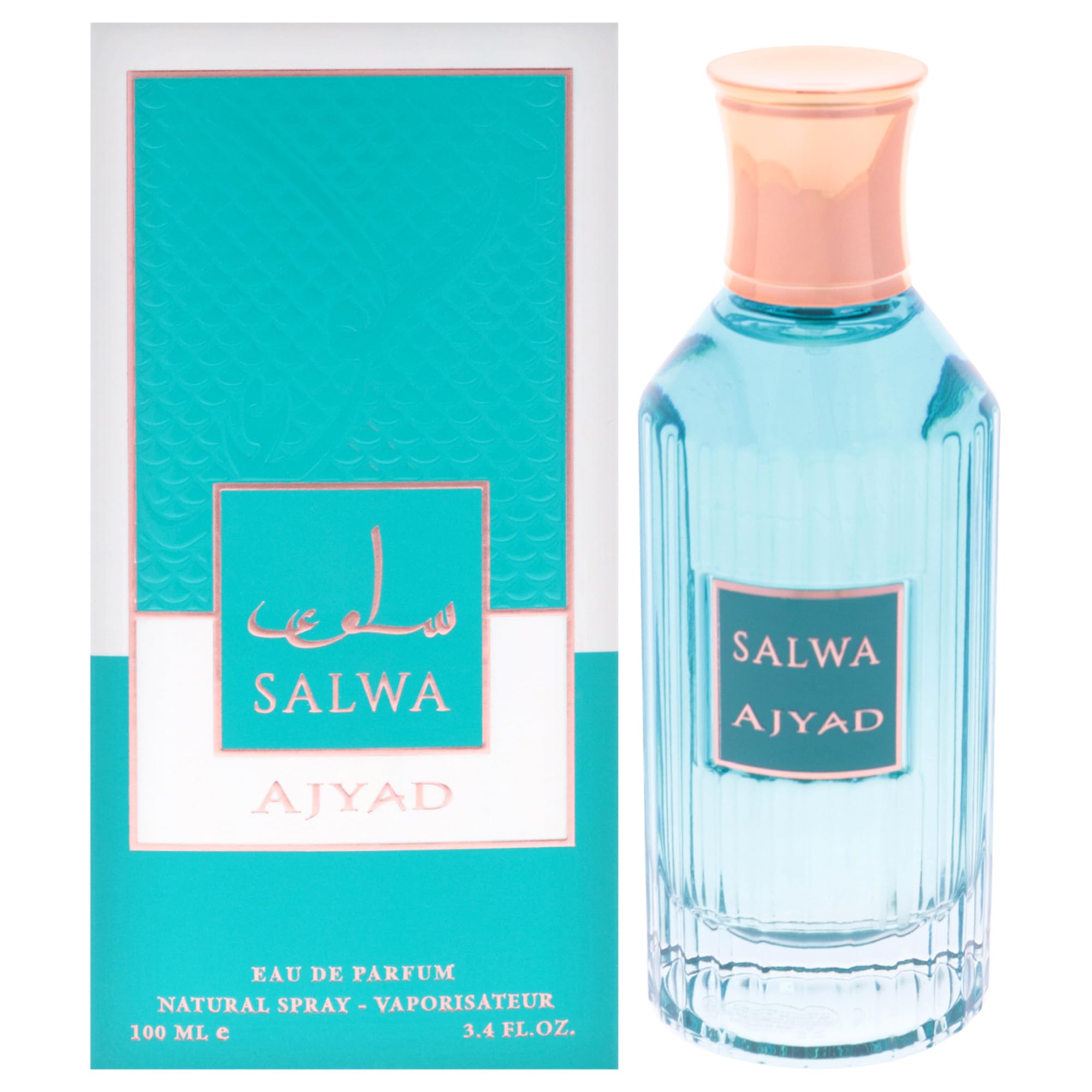 Foto 2 pulgar | Perfume Ajyad Salwa Eau De Parfum, 100 Ml, Para Unisex - Venta Internacional.
