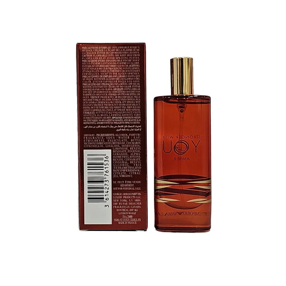 Foto 2 | Perfume Armani Beauty Stronger With You Amber 15 Ml Edp - Venta Internacional.