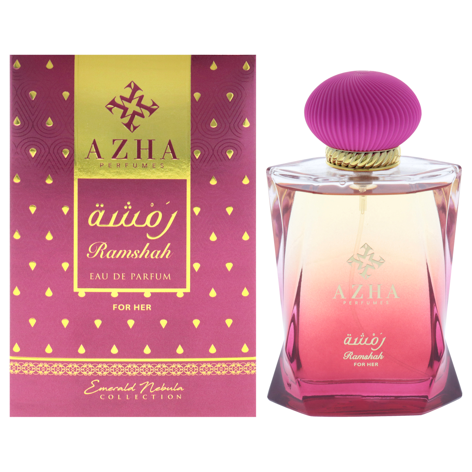 Foto 2 pulgar | Perfume Azha Emerald Nebula Colección Ramshah Azha 100 Ml - Venta Internacional.