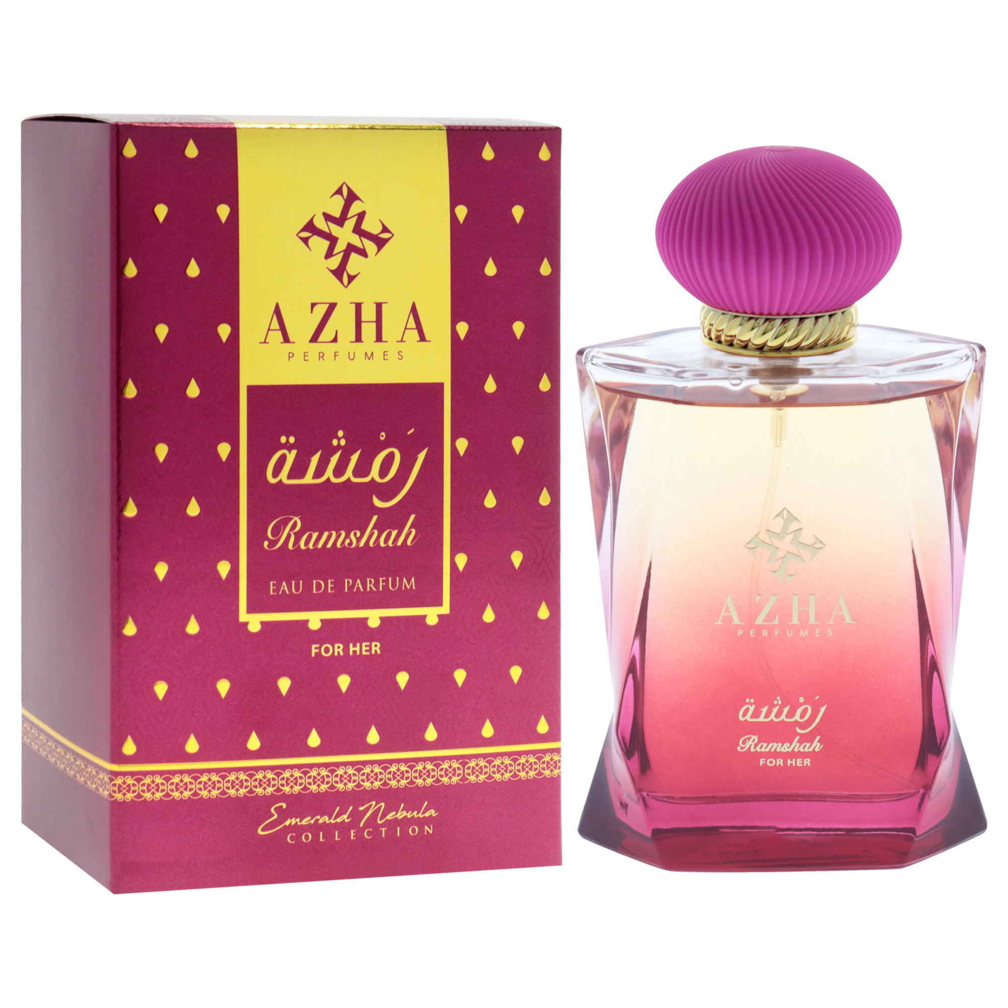 Foto 4 pulgar | Perfume Azha Emerald Nebula Colección Ramshah Azha 100 Ml - Venta Internacional.