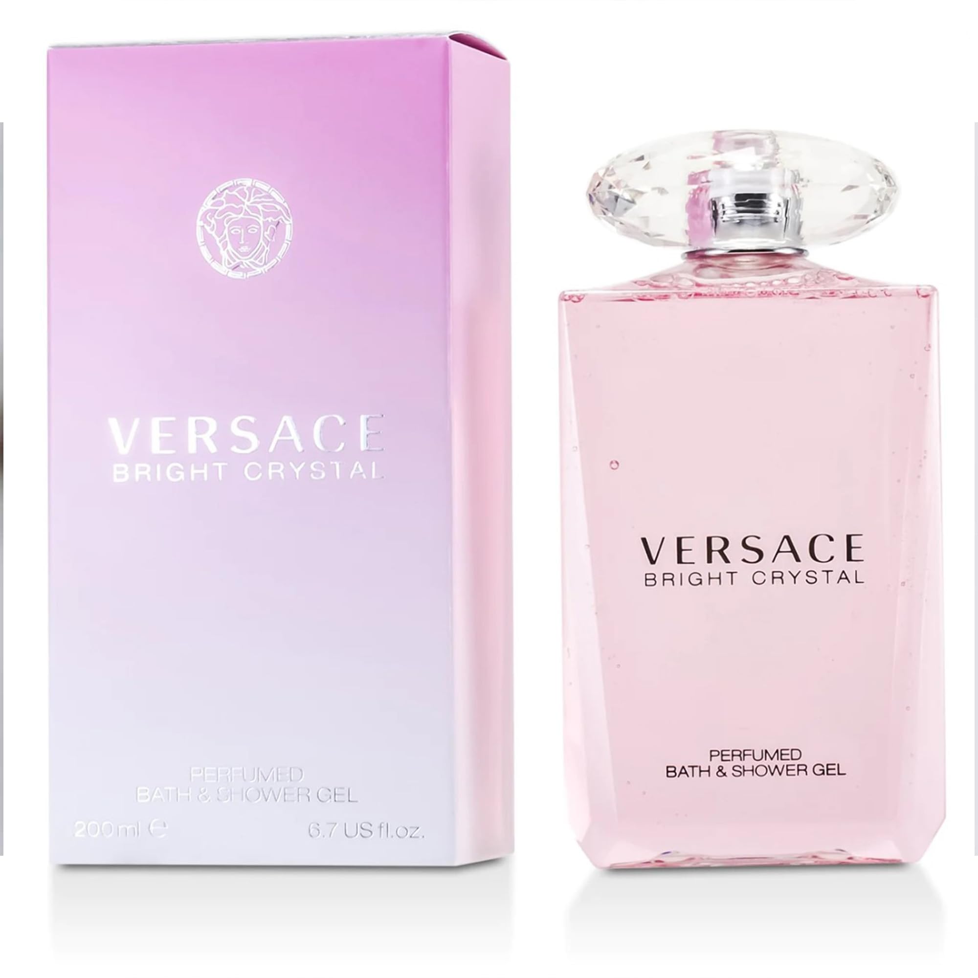 Foto 2 pulgar | Gel Perfumado De Baño Y Ducha Versace Bright Crystal 200 Ml Para Mujer - Venta Internacional.