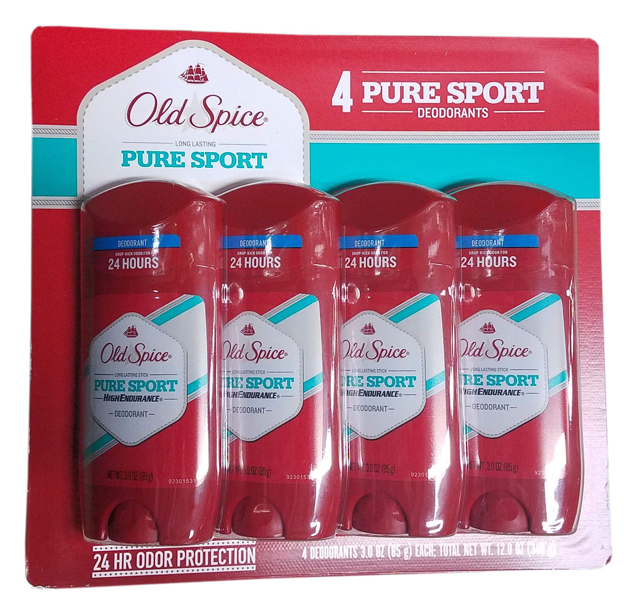 Foto 2 pulgar | Desodorante Old Spice High Endurance Pure Sport 355 Ml - Venta Internacional.