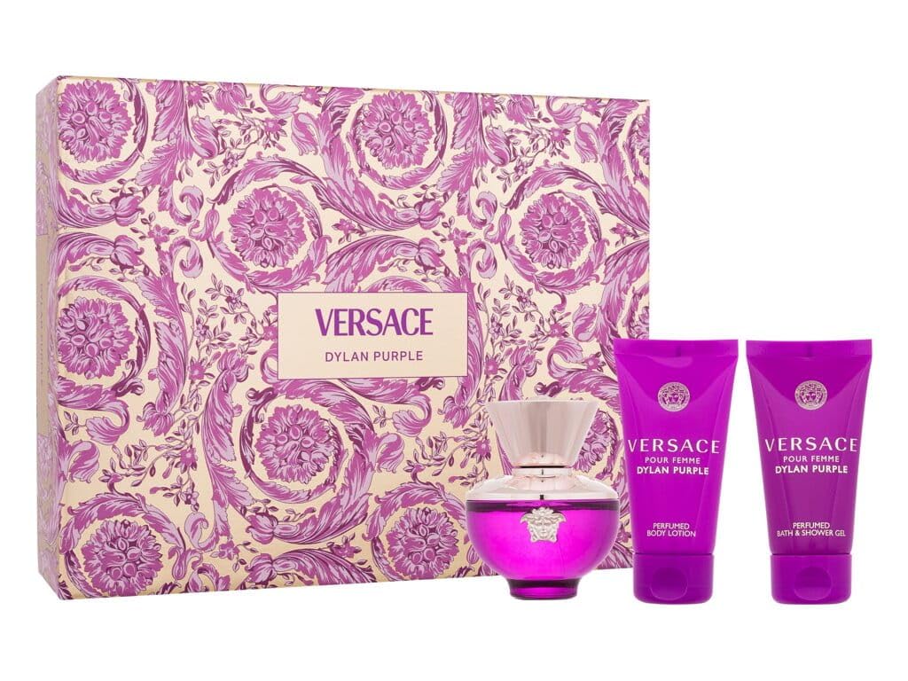 Foto 3 pulgar | Set De Regalo Perfume Versace Dylan Purple Para Mujer, 50 Ml, 3 Piezas - Venta Internacional.