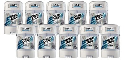 Foto 1 | Desodorant Speed Stick Antitranspirant Power Gel De 90 Ml (paquete De 10) - Venta Internacional.