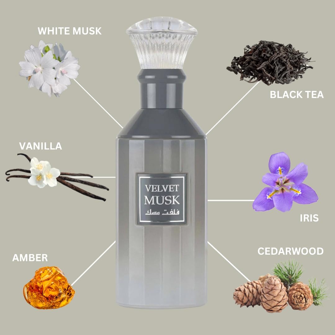 Foto 5 pulgar | Perfume Lattafa Velvet Musk Eau De Parfum 100 Ml Para Mujer - Venta Internacional.