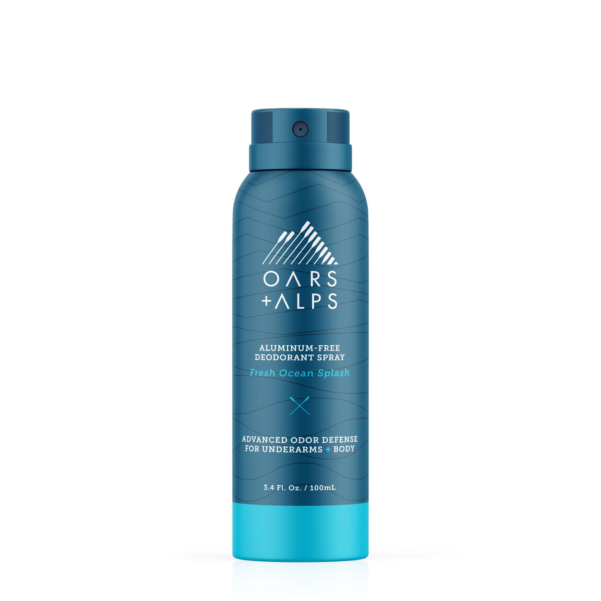 Foto 2 pulgar | Desodorante En Aerosol Oars + Alps, Sin Aluminio, Fresh Ocean, 60 Ml - Venta Internacional.