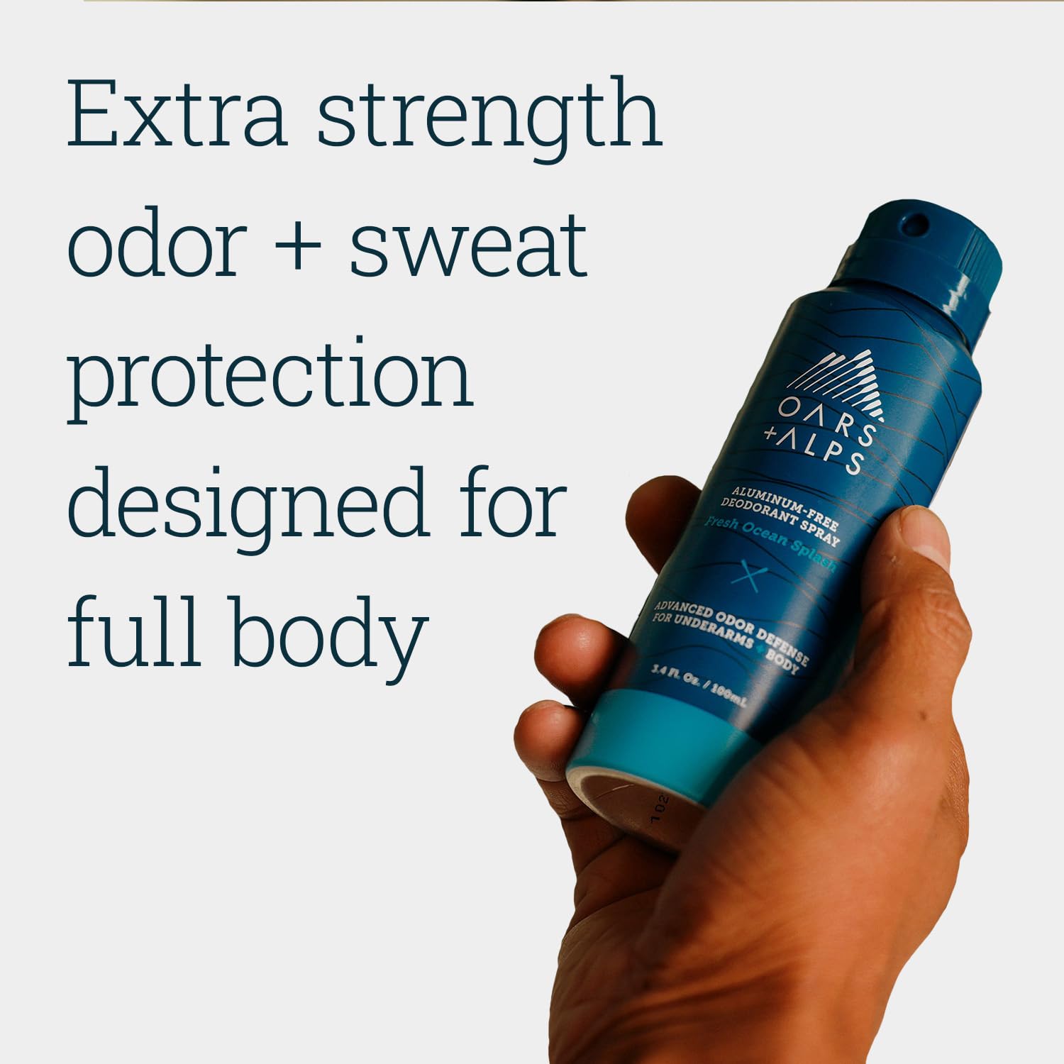 Foto 3 pulgar | Desodorante En Aerosol Oars + Alps, Sin Aluminio, Fresh Ocean, 60 Ml - Venta Internacional.
