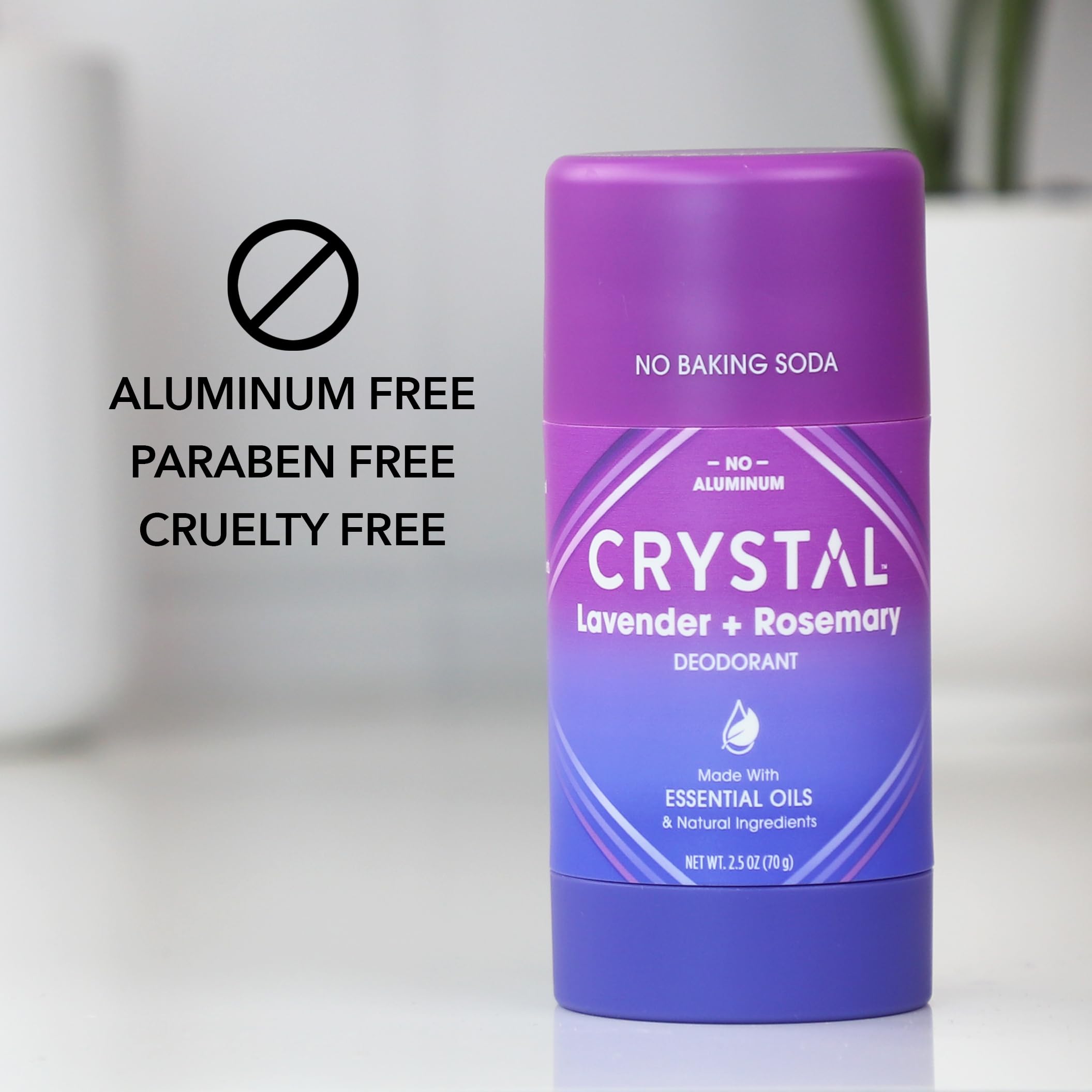 Foto 4 pulgar | Desodorante Crystal Essence En Barra De Magnesio, 75 Ml, Lavanda Y Romero - Venta Internacional.