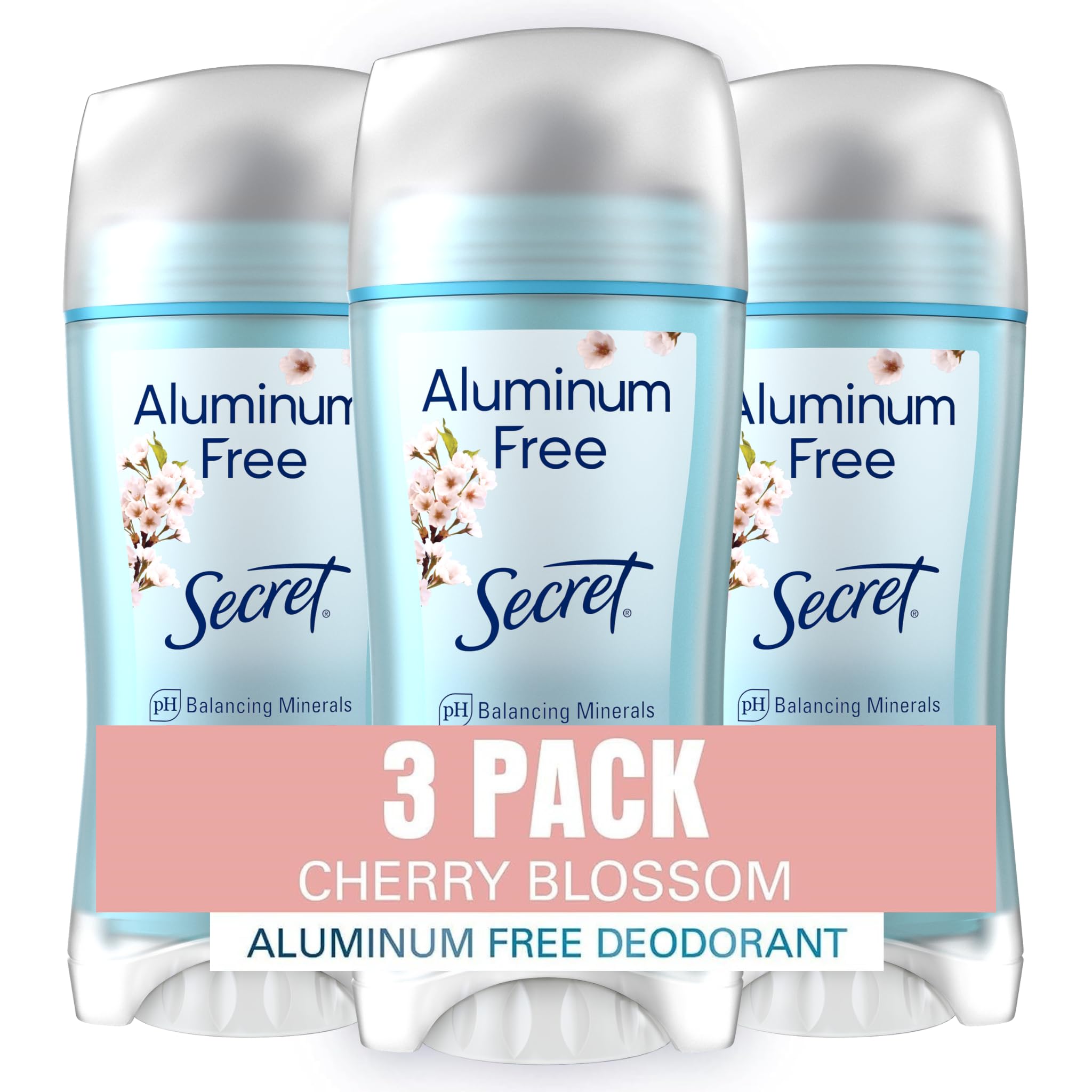 Foto 2 pulgar | Desodorant Secret Sin Aluminio, Protección Contra Olores De 48 Horas, 70 Ml X3 - Venta Internacional.