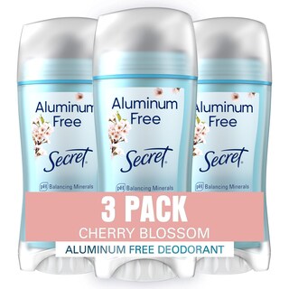 Foto 1 | Desodorant Secret Sin Aluminio, Protección Contra Olores De 48 Horas, 70 Ml X3 - Venta Internacional.