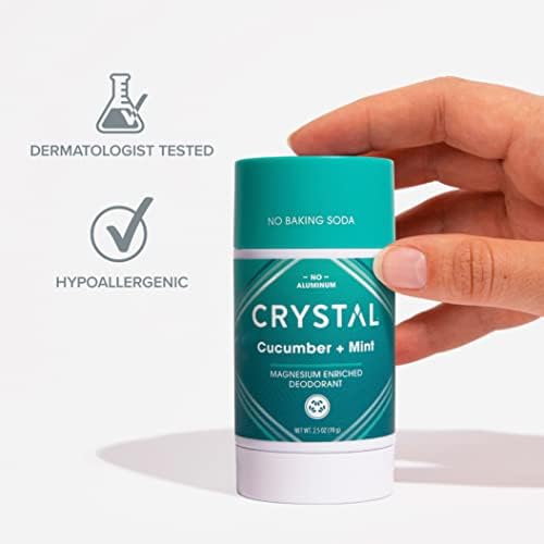 Foto 6 pulgar | Desodorante Crystal Essence En Barra De Magnesio, 75 Ml, Pepino Y Menta - Venta Internacional.