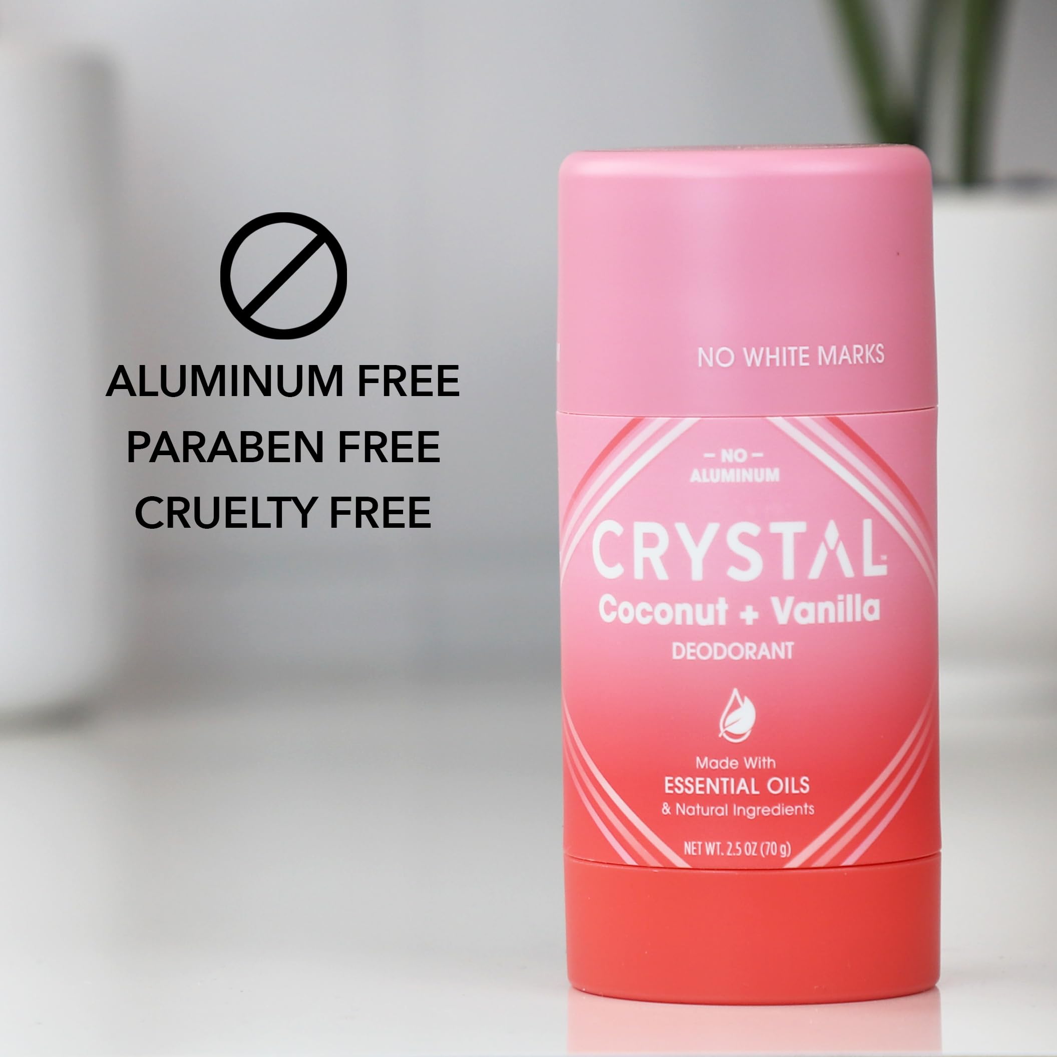 Foto 4 pulgar | Desodorante Crystal Essence En Barra De Magnesio, 75 Ml, Coco Y Vainilla - Venta Internacional.