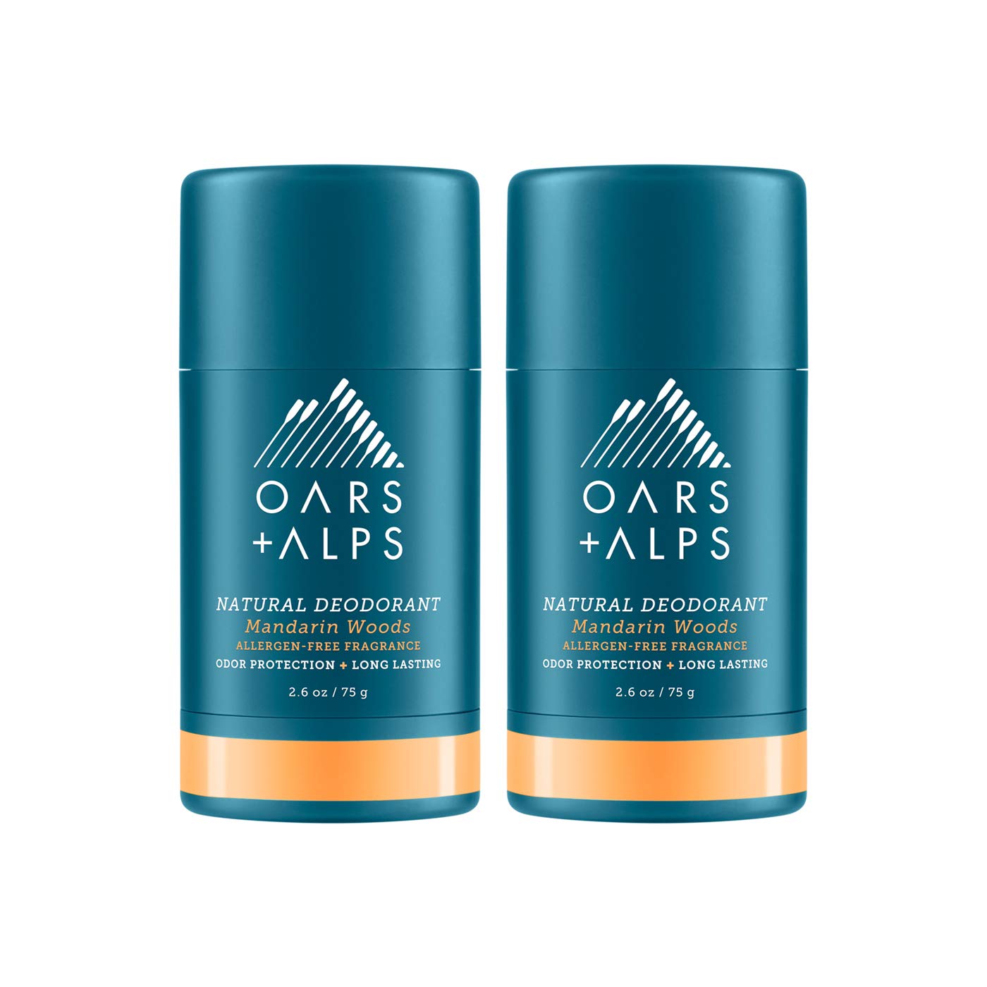 Foto 2 pulgar | Desodorante Oars + Alps Sin Aluminio Mandarin Woods, 75 Ml, Paquete De 2 - Venta Internacional.