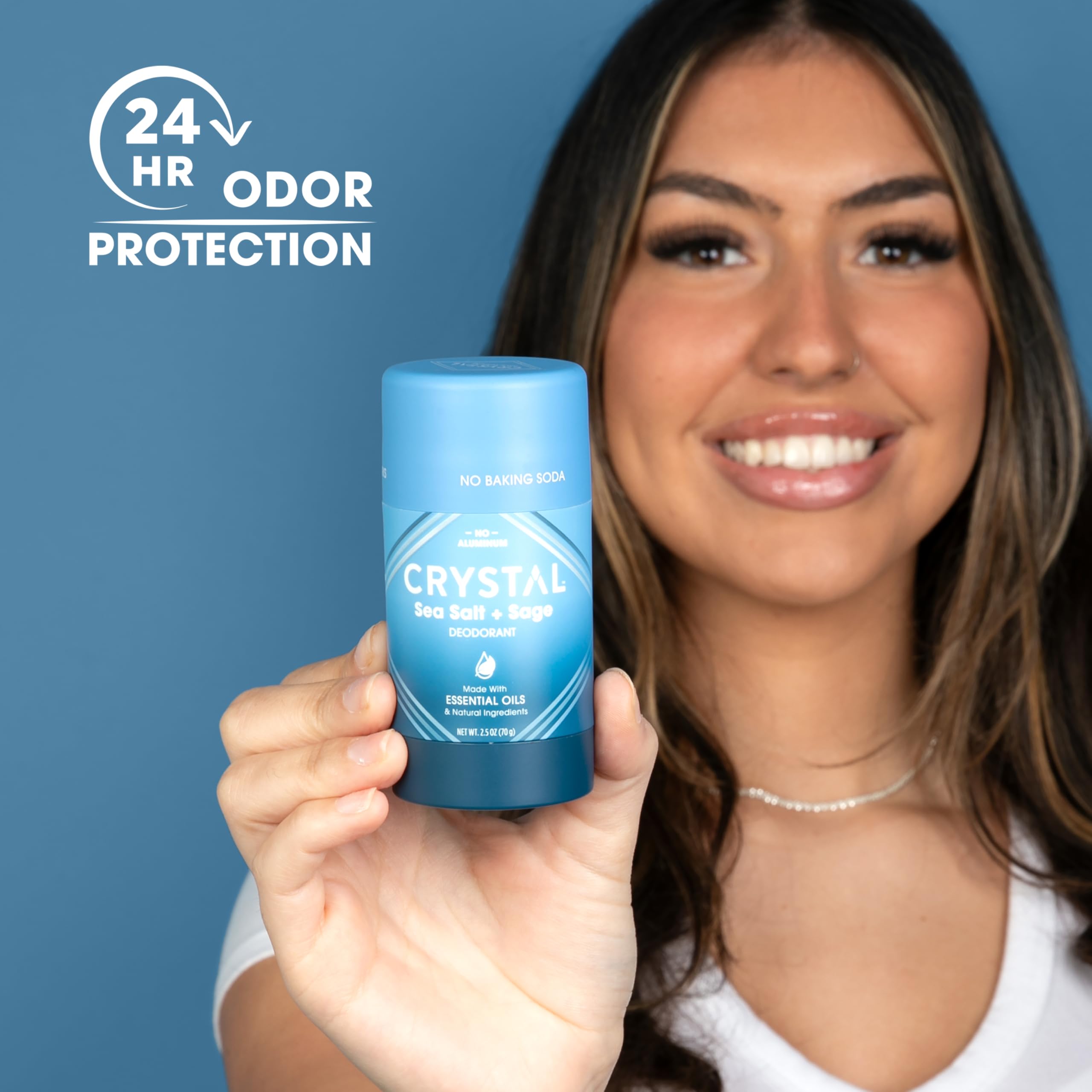 Foto 3 pulgar | Desodorante Crystal Essence En Barra Sólida De Magnesio 75 Ml - Venta Internacional.