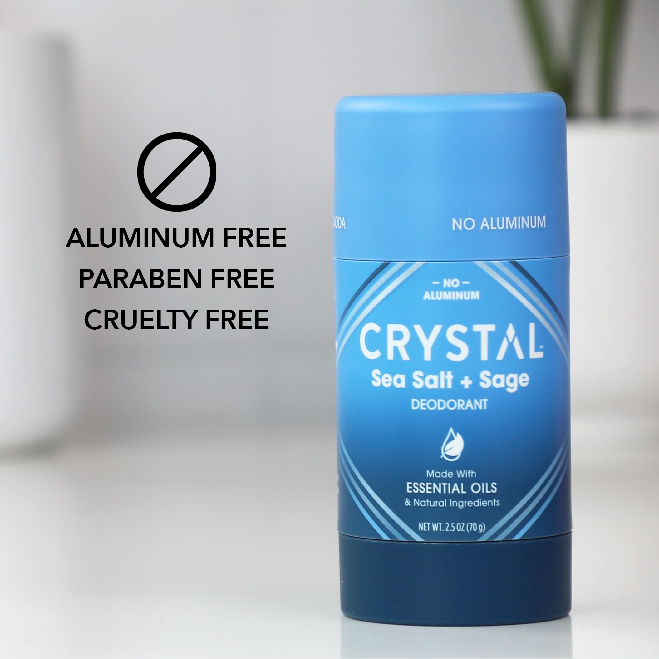 Foto 4 pulgar | Desodorante Crystal Essence En Barra Sólida De Magnesio 75 Ml - Venta Internacional.