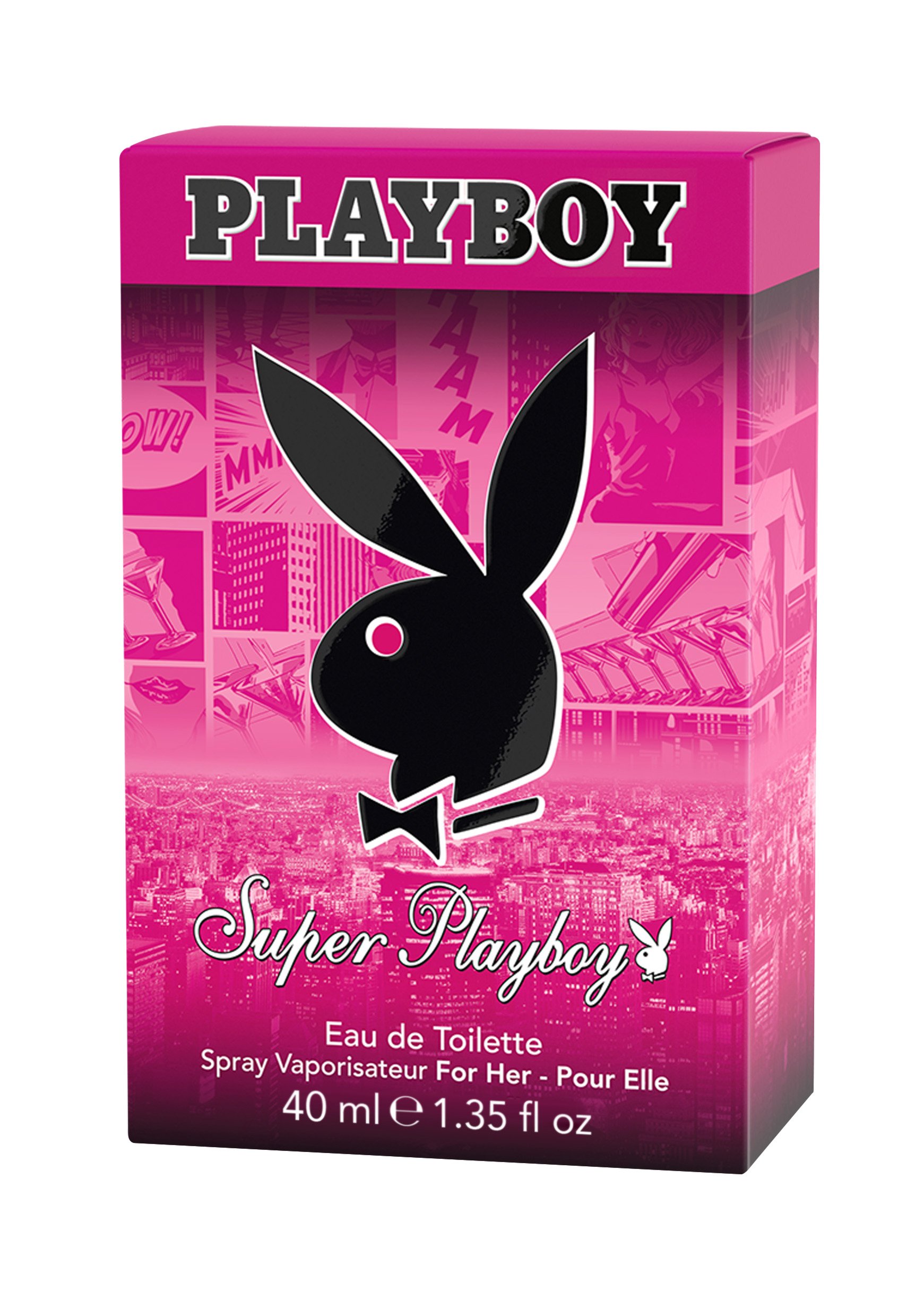 Foto 4 pulgar | Perfume Playboy Superhero Edt Para Mujer En Aerosol, 40 Ml - Venta Internacional.
