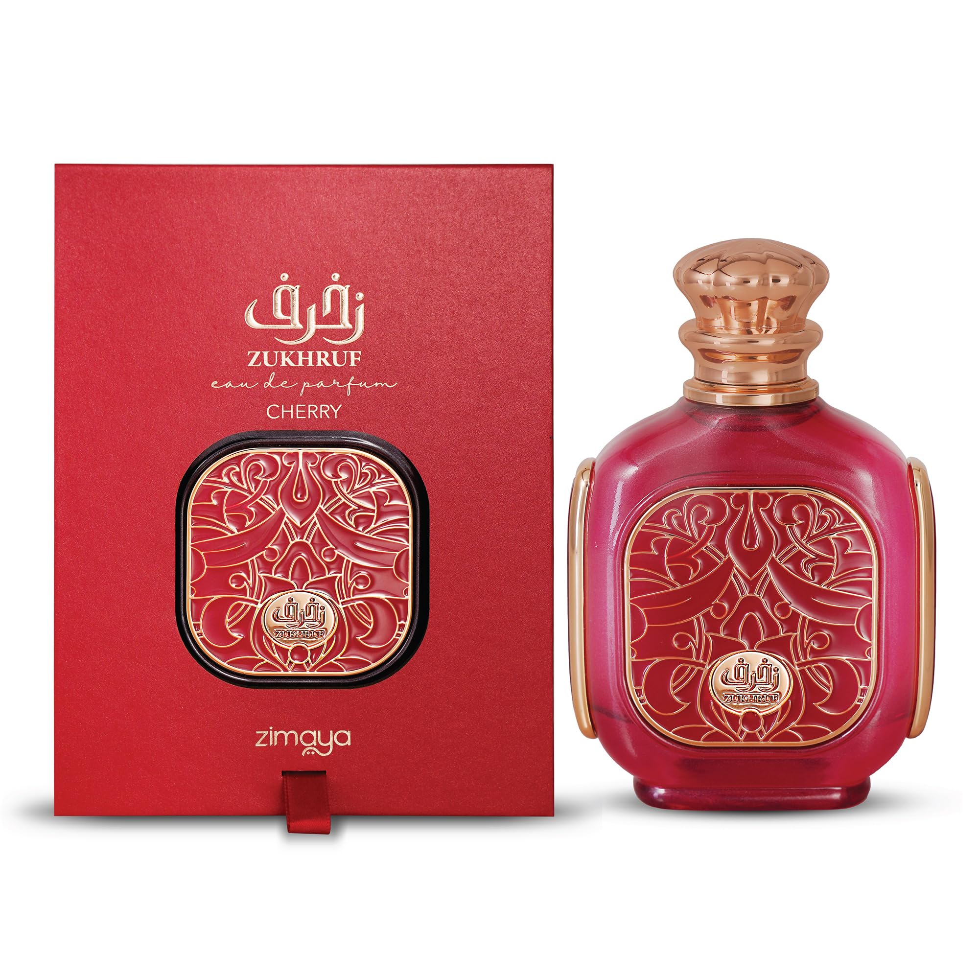 Foto 3 pulgar | Perfume Zimaya Zukhruf Cherry Pour Femme Eau De Parfum 100 Ml - Venta Internacional.