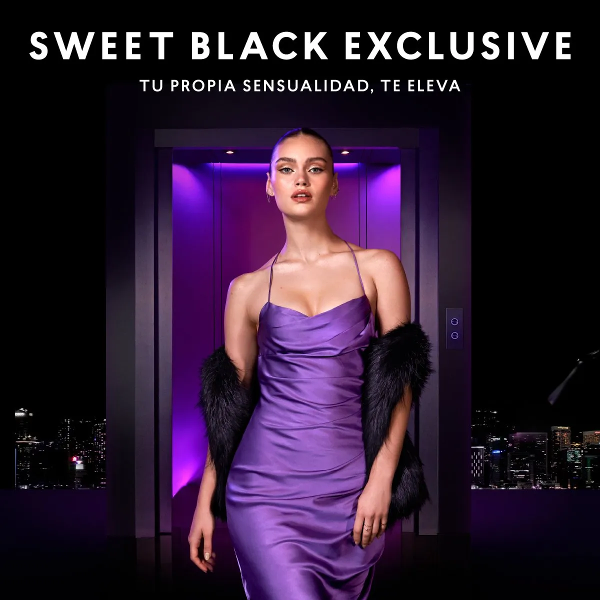 Foto 4 pulgar | Perfume Sweet Black Exclusive Eau De Parfum Colonia Para Dama Cyzone 50ml