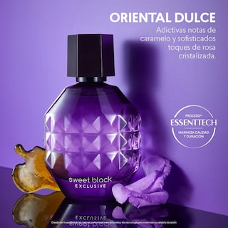 Foto 4 | Perfume Sweet Black Exclusive Eau De Parfum Colonia Para Dama Cyzone 50ml