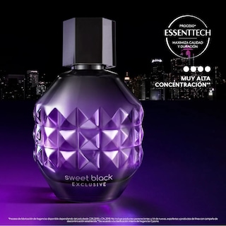Foto 5 | Perfume Sweet Black Exclusive Eau De Parfum Colonia Para Dama Cyzone 50ml