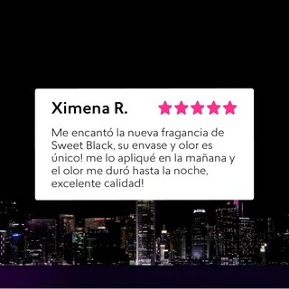 Foto 6 | Perfume Sweet Black Exclusive Eau De Parfum Colonia Para Dama Cyzone 50ml