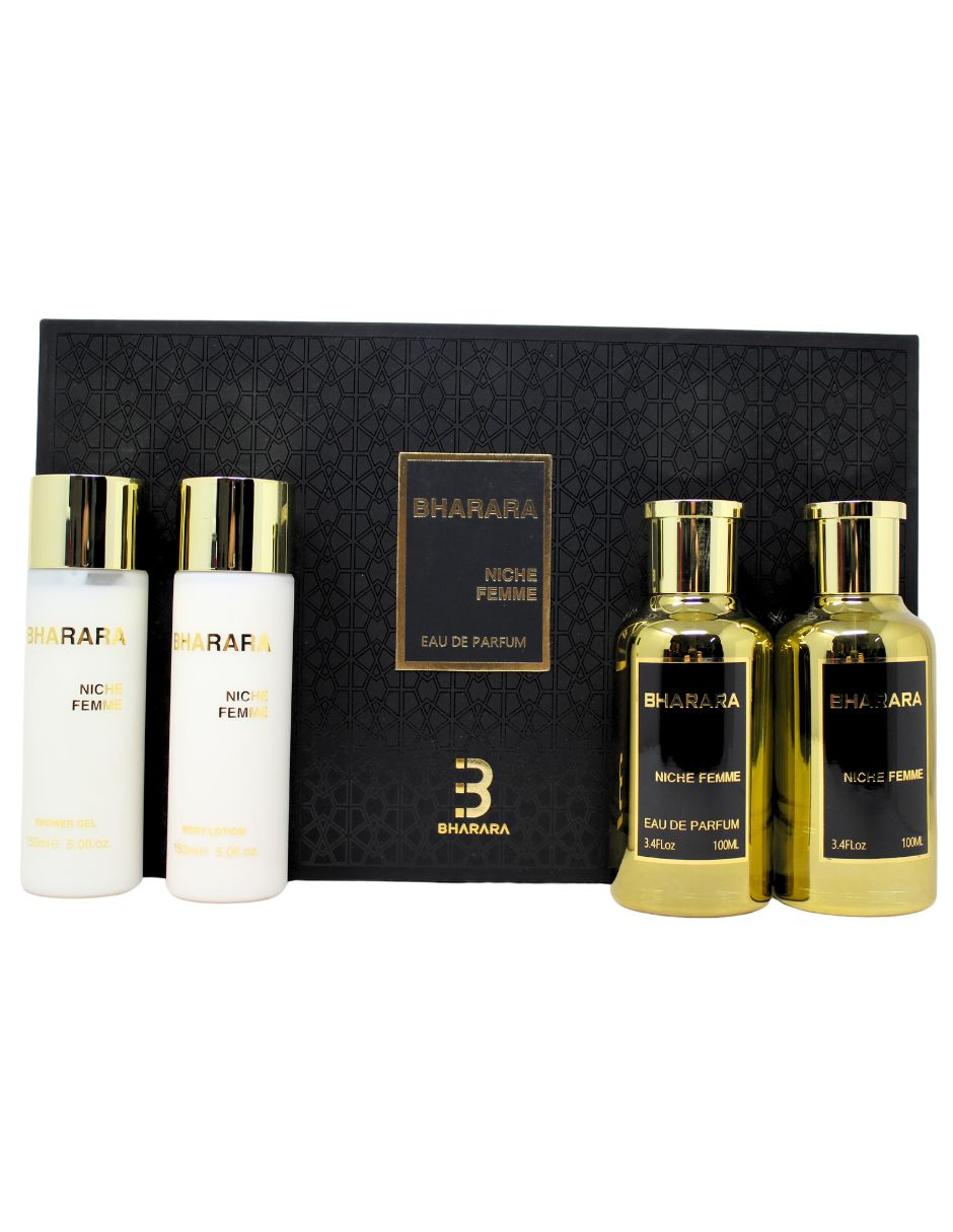 Foto 2 pulgar | Bharara Niche Femme 4 Pz Para Mujer 100 Ml