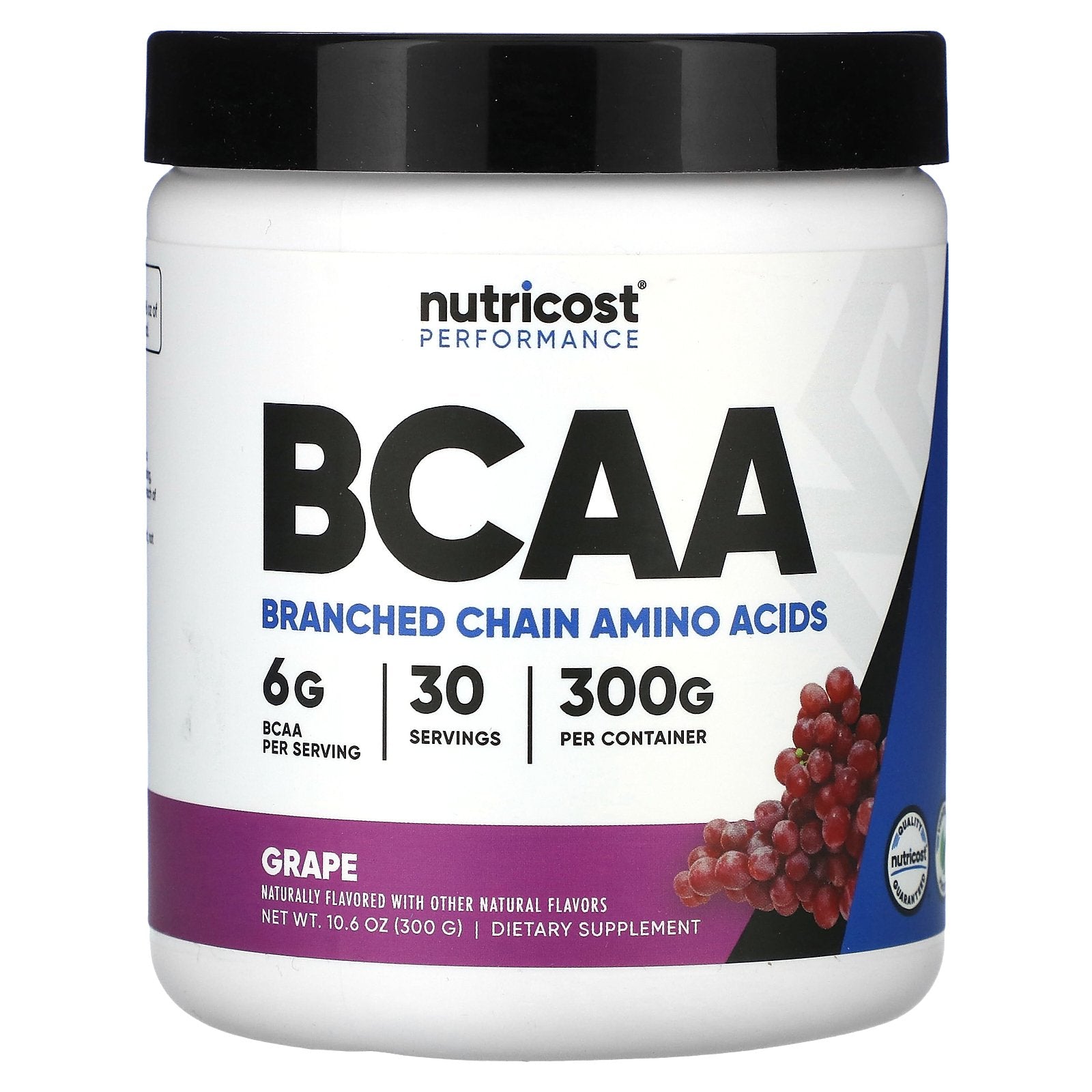 Foto 2 pulgar | Suplemento Nutricost Performance Bcaa Sabor Uva 300g - Venta Internacional.