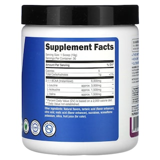 Foto 2 | Suplemento Nutricost Performance Bcaa Sabor Uva 300g - Venta Internacional.