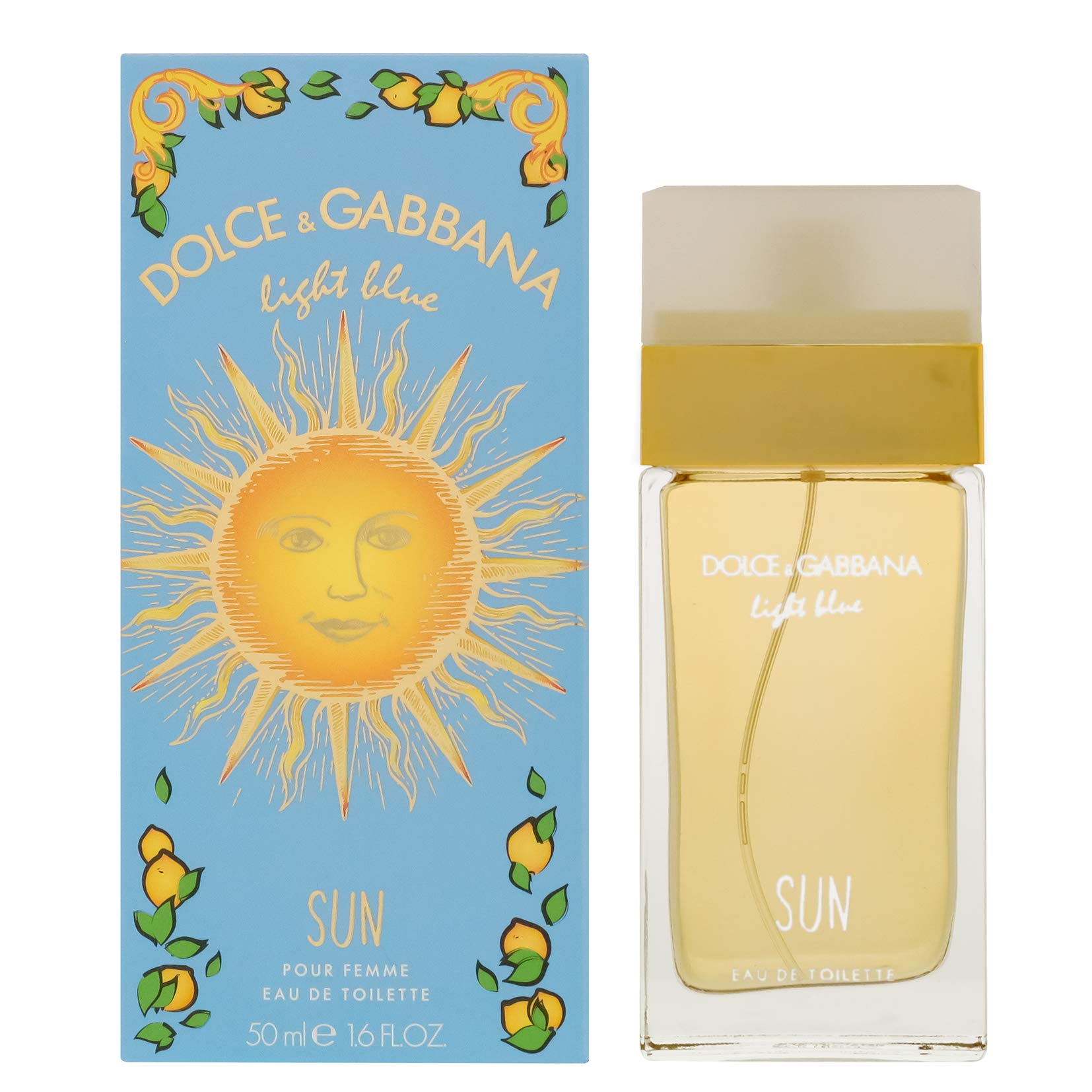 Foto 2 pulgar | Perfume Dolce & Gabbana Light Blue Sun Eau De Toilette 50 Ml - Venta Internacional.