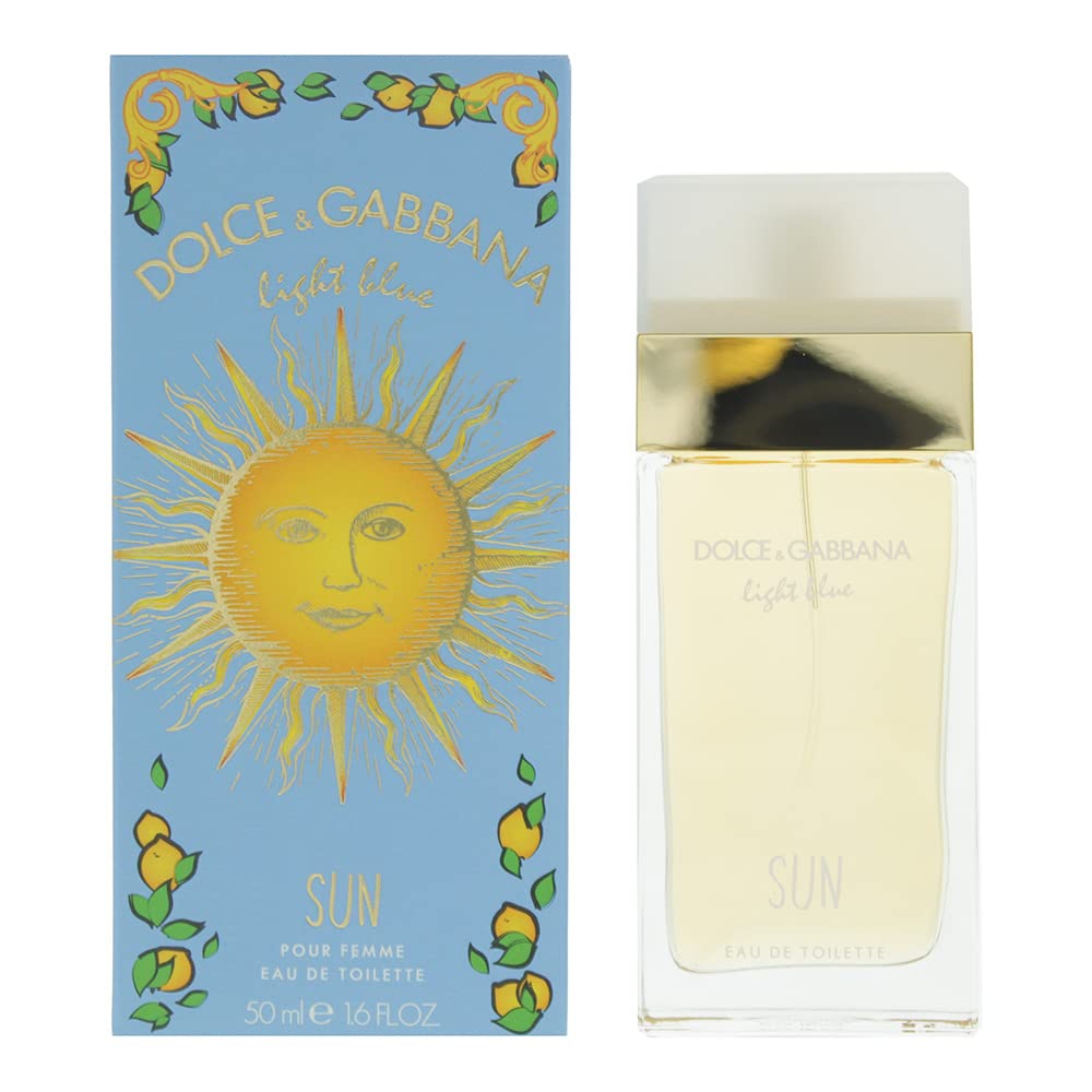 Foto 5 pulgar | Perfume Dolce & Gabbana Light Blue Sun Eau De Toilette 50 Ml - Venta Internacional.