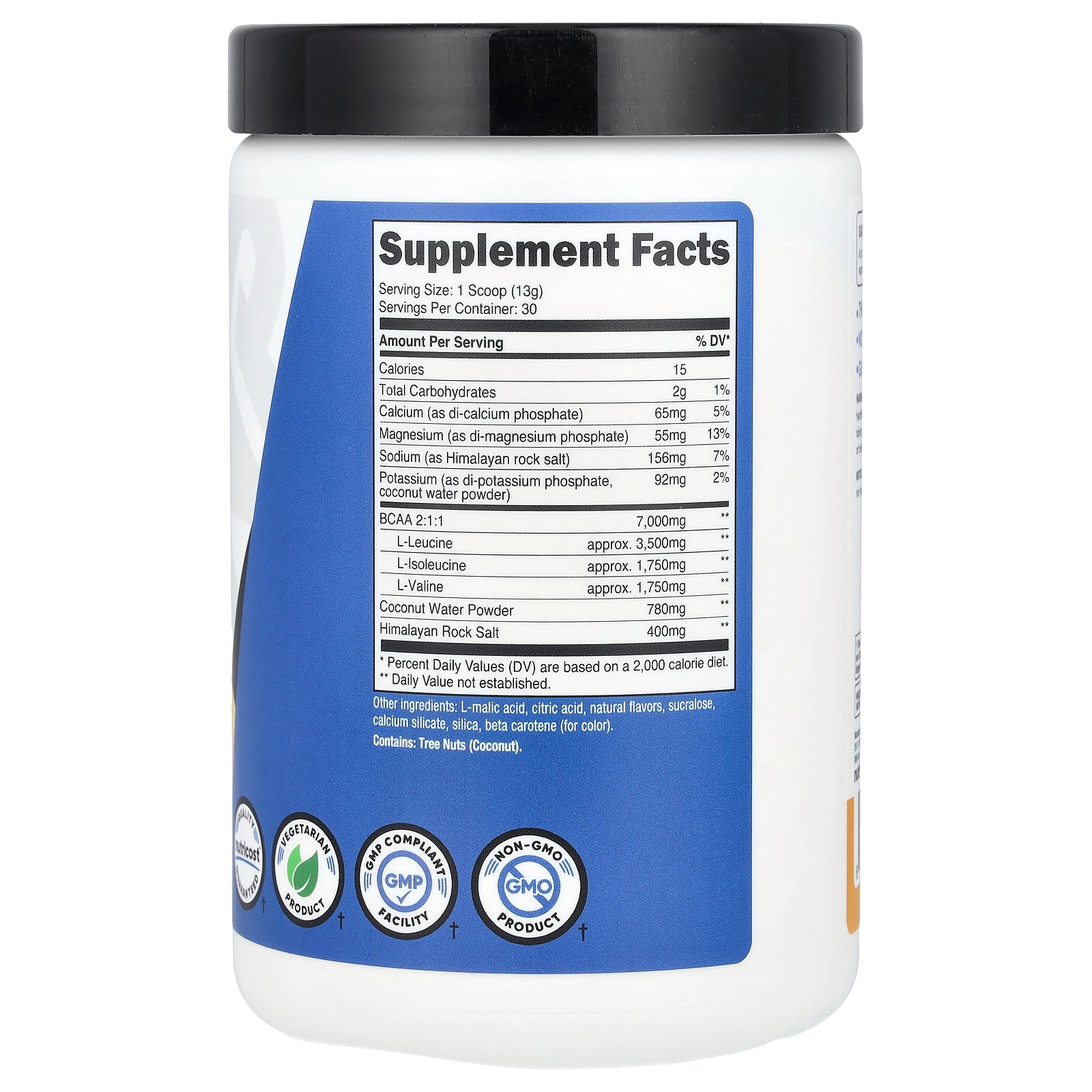 Foto 2 | Suplemento Nutricost Performance Bcaa+ Peach Mango 393 G - Venta Internacional.