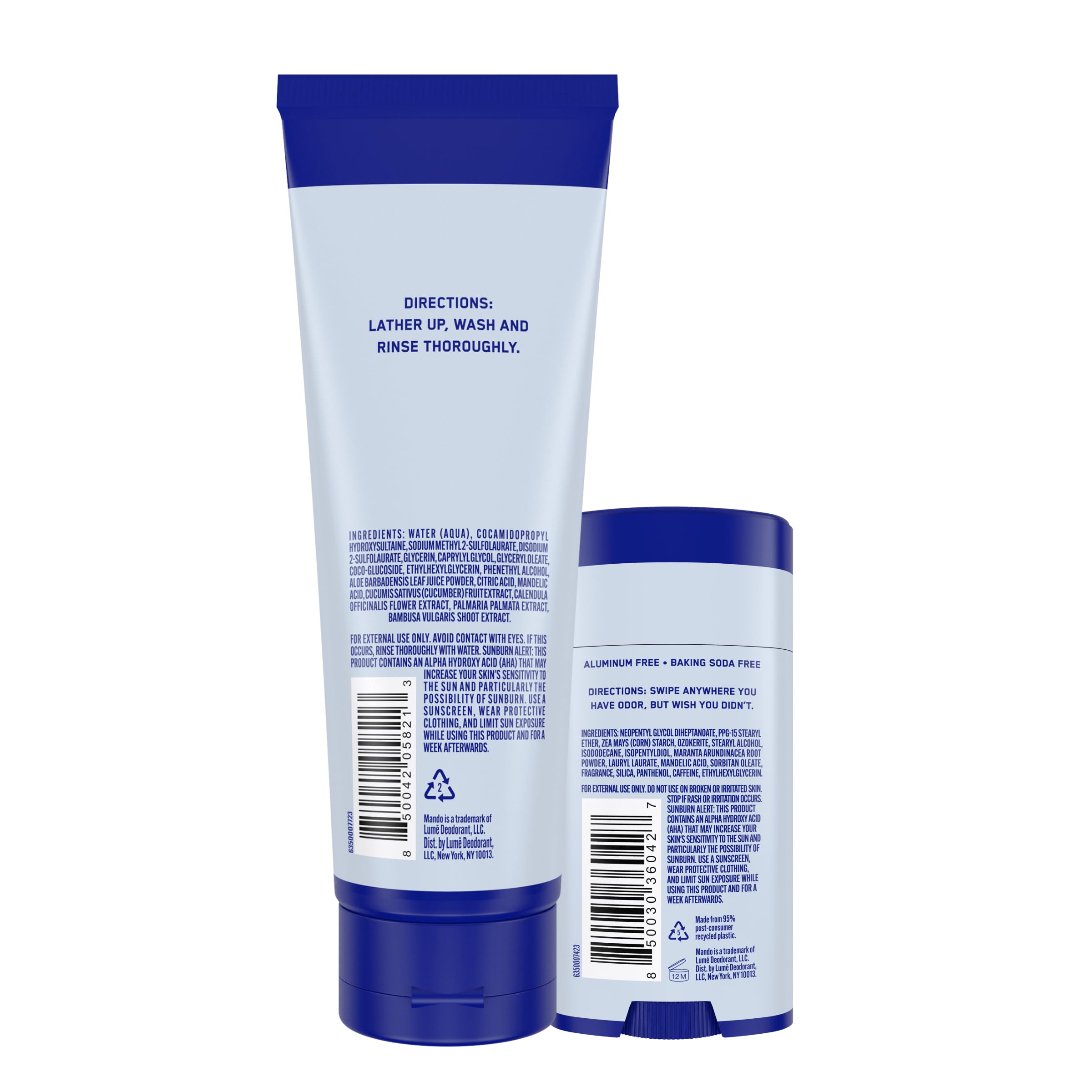 Foto 3 pulgar | Desodorante Stick + Body Wash Mando Smooth Solid (75 Ml/250 Ml) - Venta Internacional.