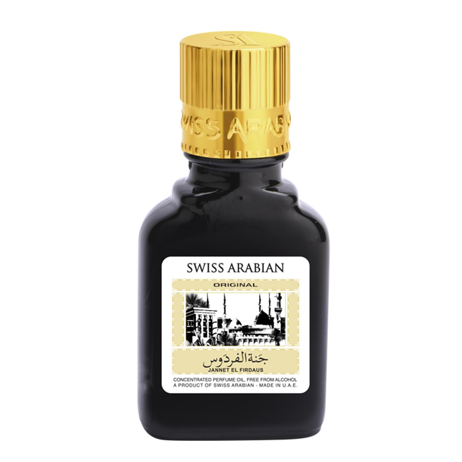 Foto 2 pulgar | Perfume Árabe Suizo Jannet El Firdaus Negro, 9 Ml, Unisex - Venta Internacional.