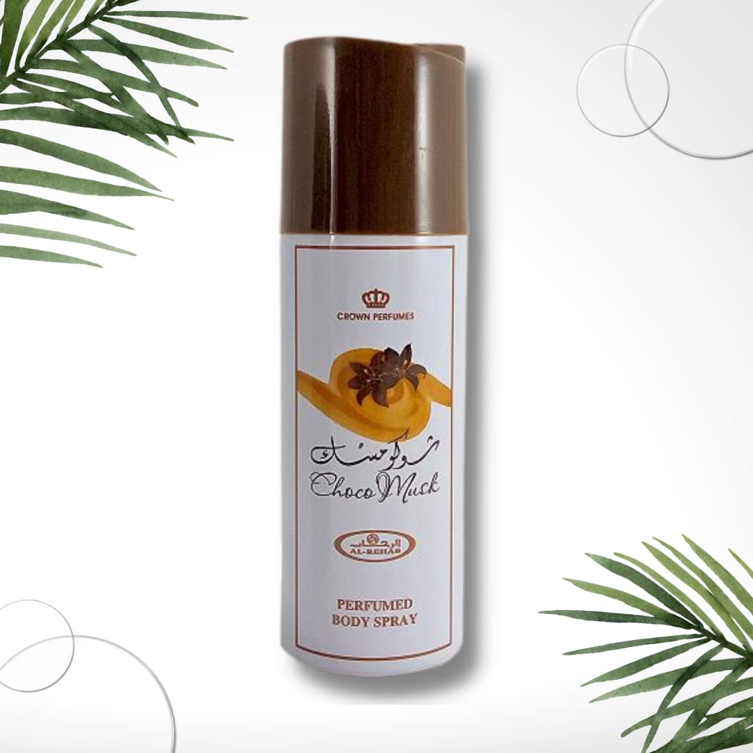Foto 3 pulgar | Spray Corporal Perfume Al-rehab Choco Musk De 200 Ml Para Mujer - Venta Internacional.