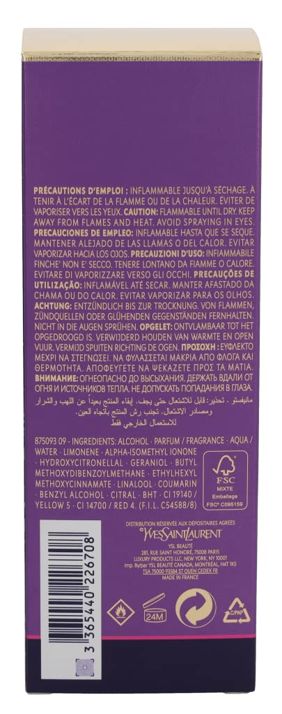 Foto 4 | Perfume Yves Saint Laurent Manifesto Eau De Parfum 90 Ml Para Mujer - Venta Internacional.