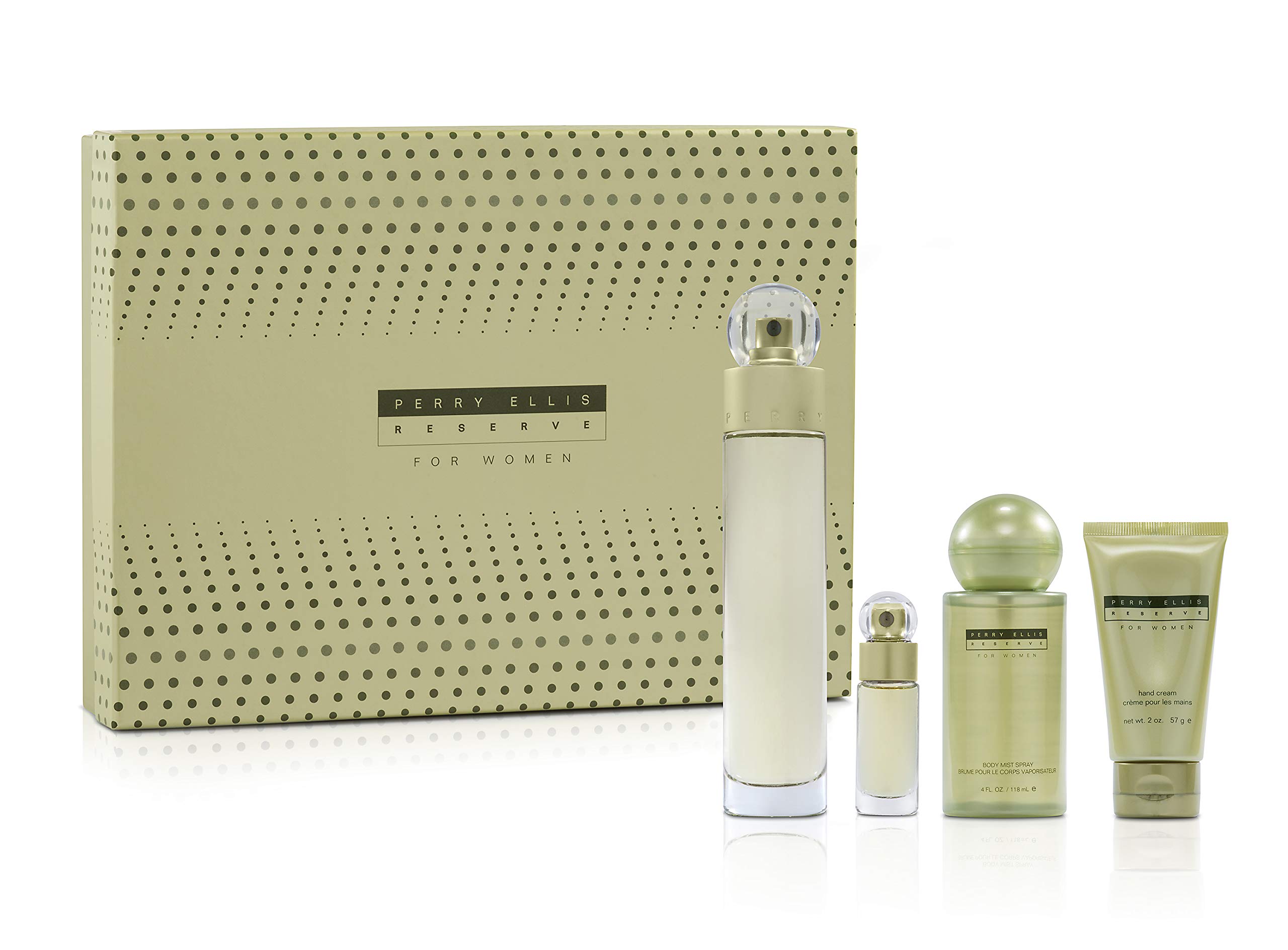 Foto 1 | Set De Regalo Perfume Perry Ellis Reserve De 4 Piezas Para Mujer - Venta Internacional.