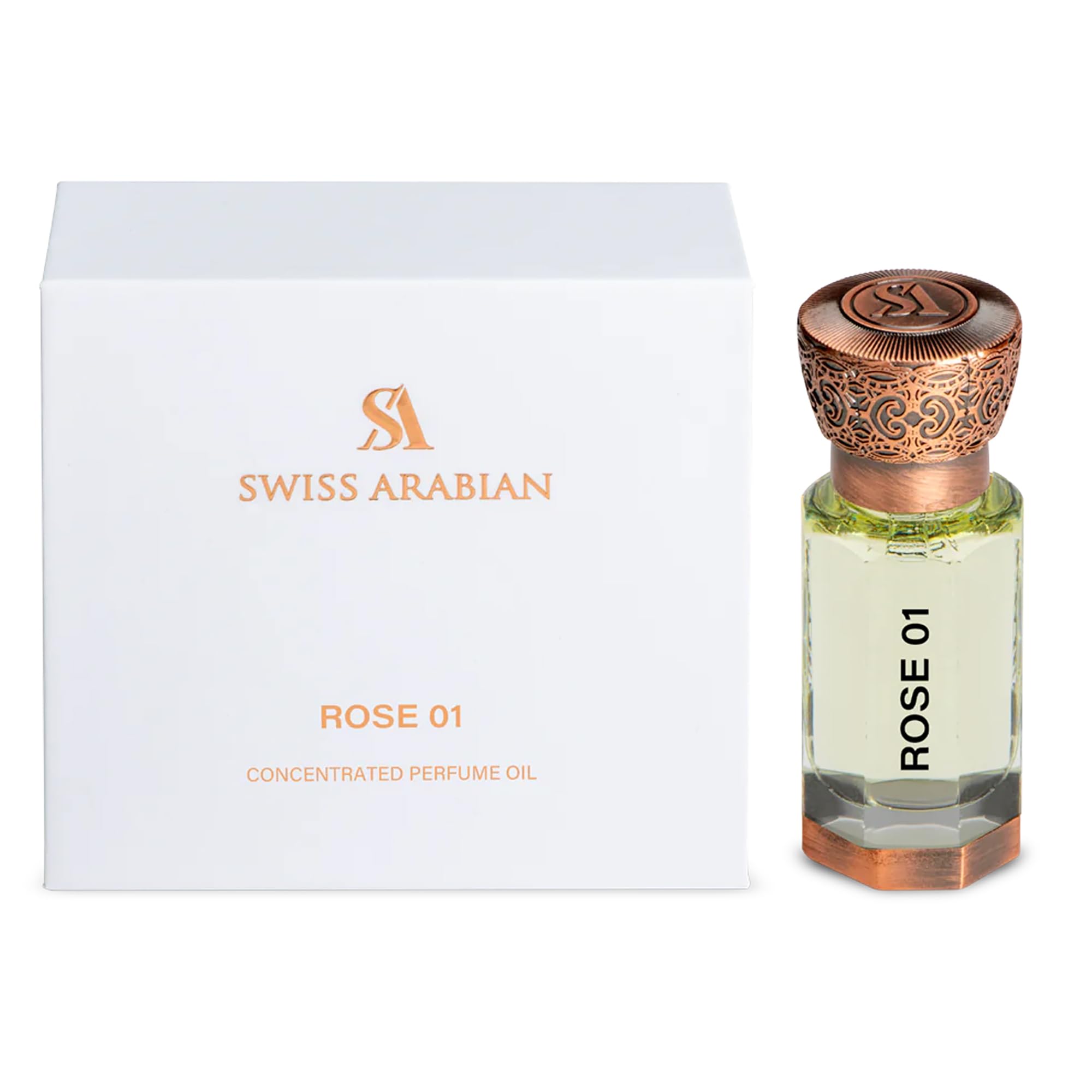Foto 3 pulgar | Perfume Swiss Arabian Rose 01 Para Mujer, 12 Ml, Aceite De Perfume - Venta Internacional.