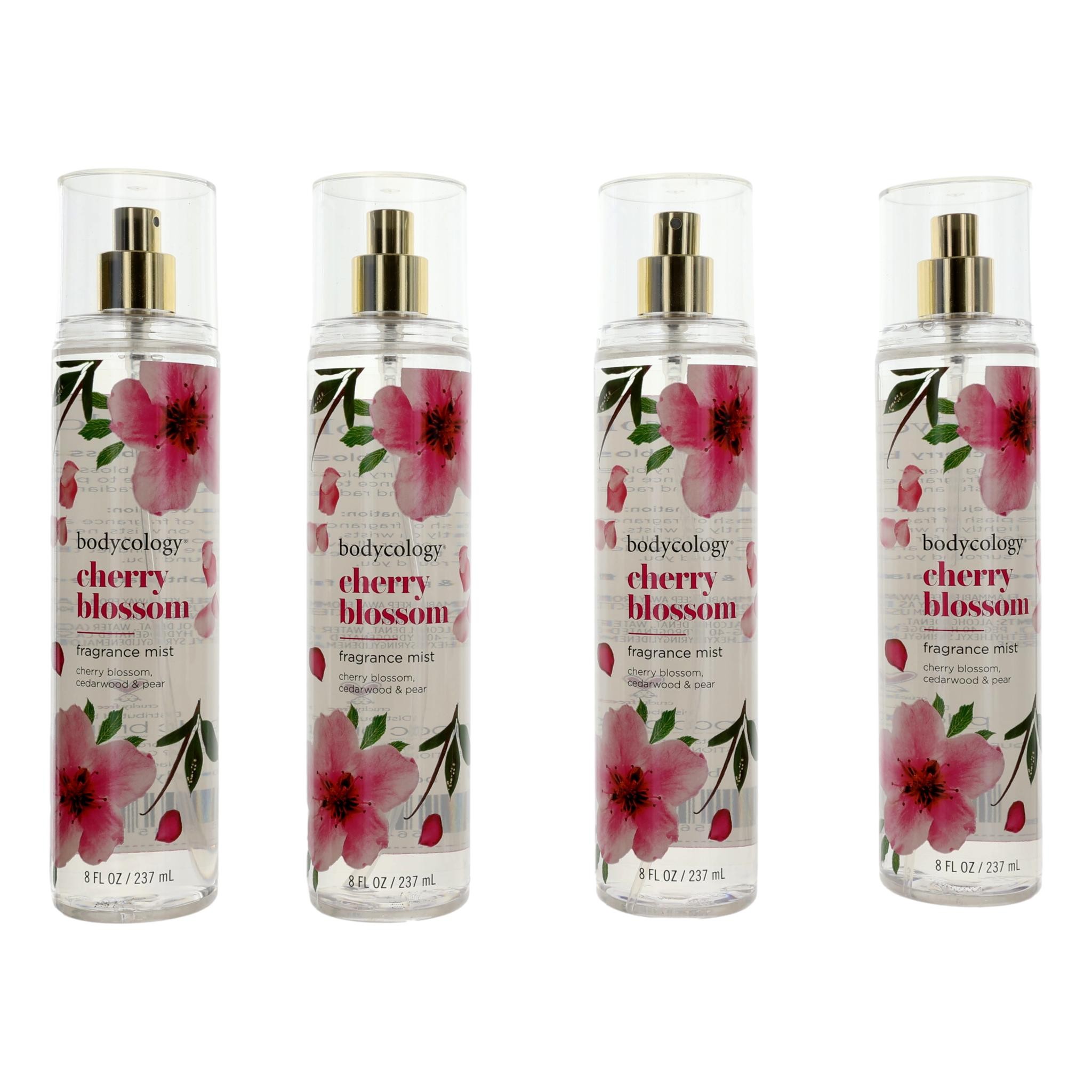 Foto 2 pulgar | Fragrance Mist Bodycology Cherry Blossom 240 Ml Para Mujer X4 - Venta Internacional.
