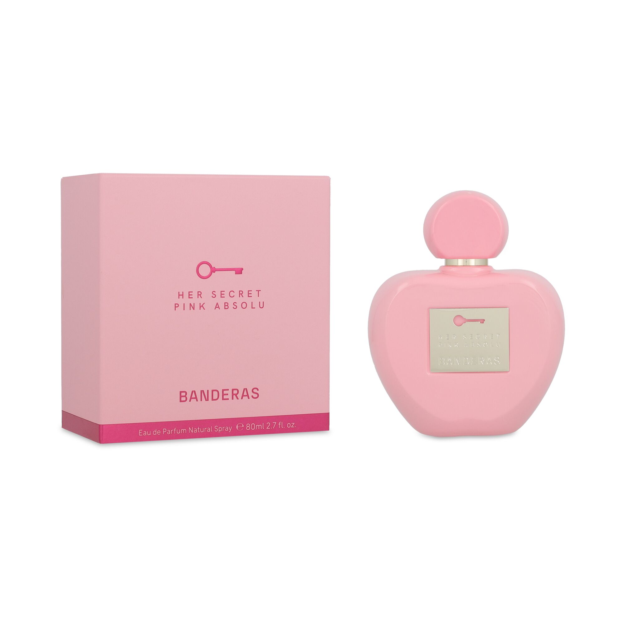 Foto 2 pulgar | Banderas Her Secret Pink Absolu 80ml Edp Spray