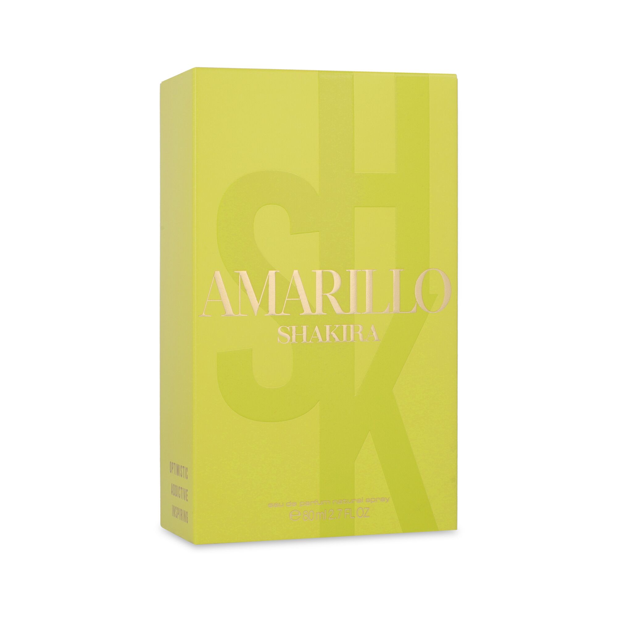 Foto 4 pulgar | Shakira Amarillo 80ml Edp Spray