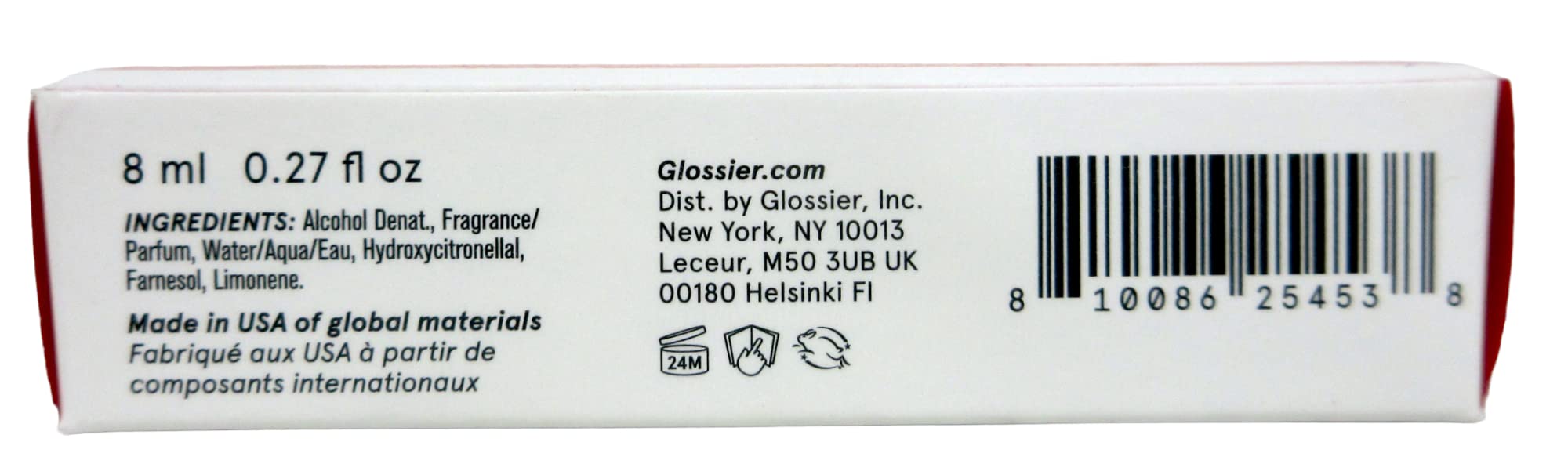 Foto 2 | Perfume Glossier You 8 Ml - Venta Internacional.